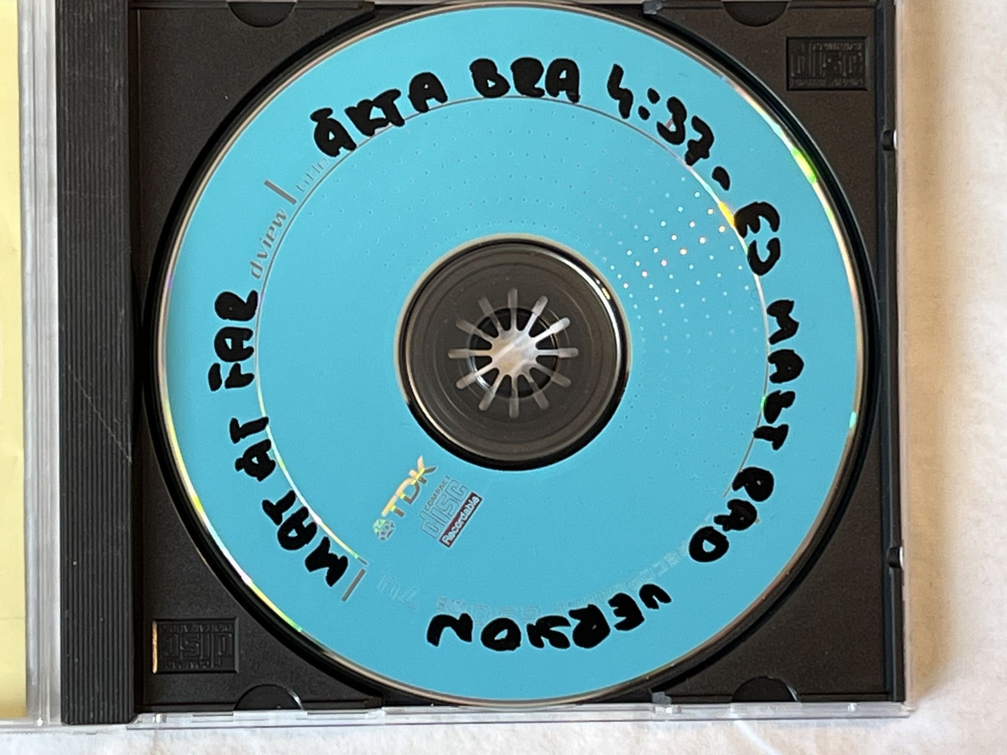 Omslagsbild för skivan MAT ÅT FAR äkta bra CD 2001 omastrad demo SWERAP