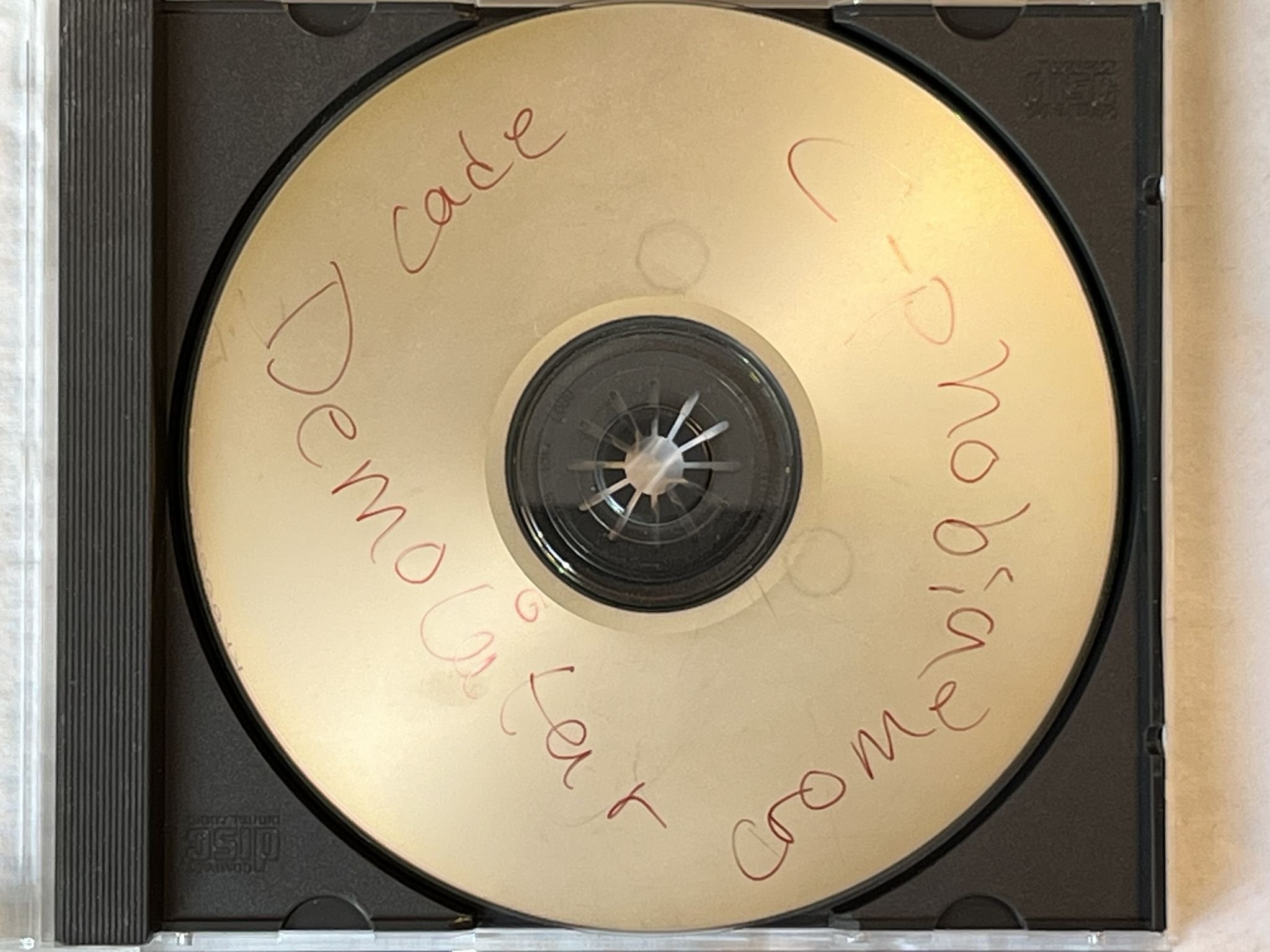 Omslagsbild för skivan C-PHOBIA into deep CD 200? demo SWERAP