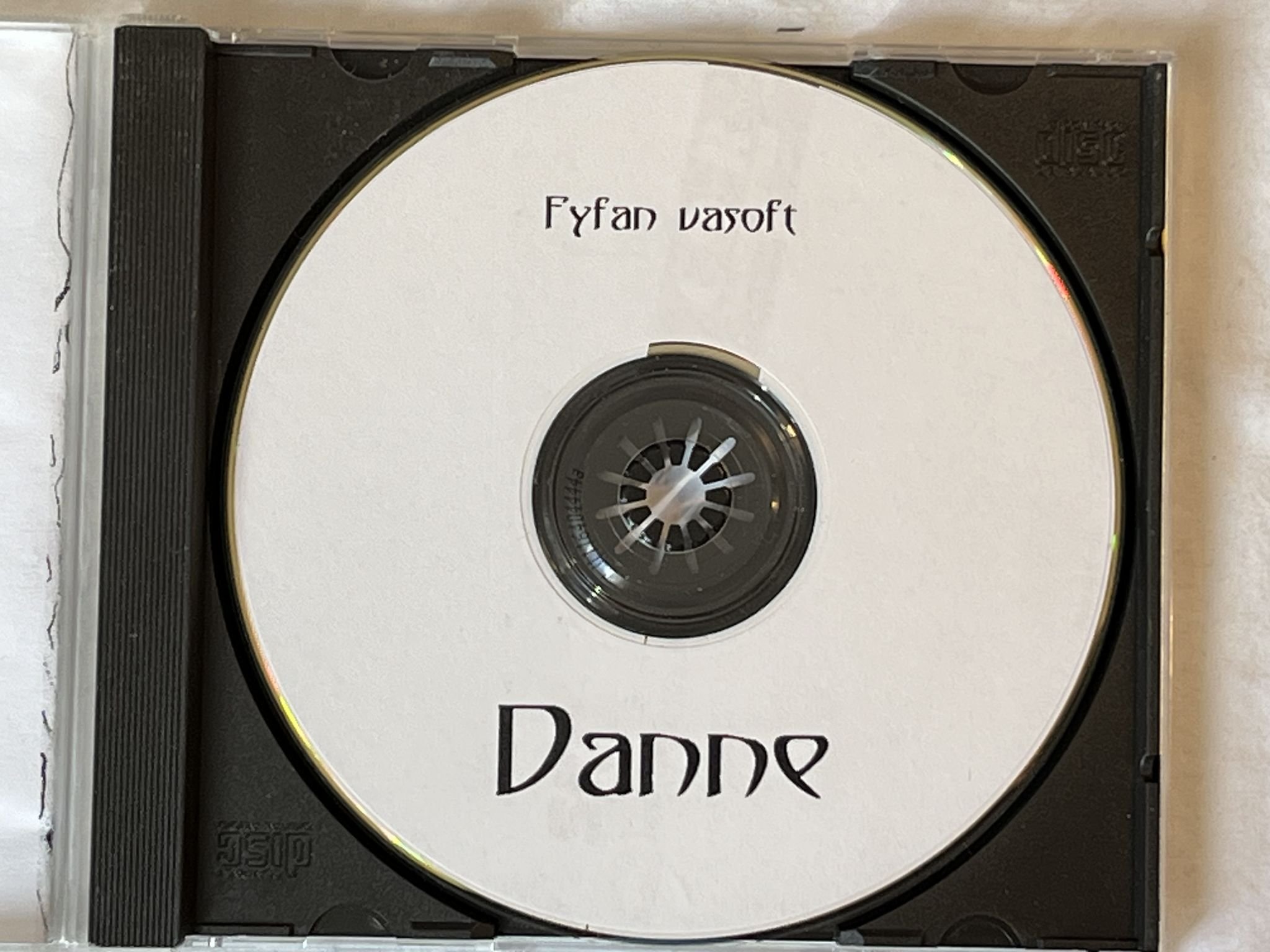 Omslagsbild för skivan DANNE fyfan va soft CD 2001 SWERAP