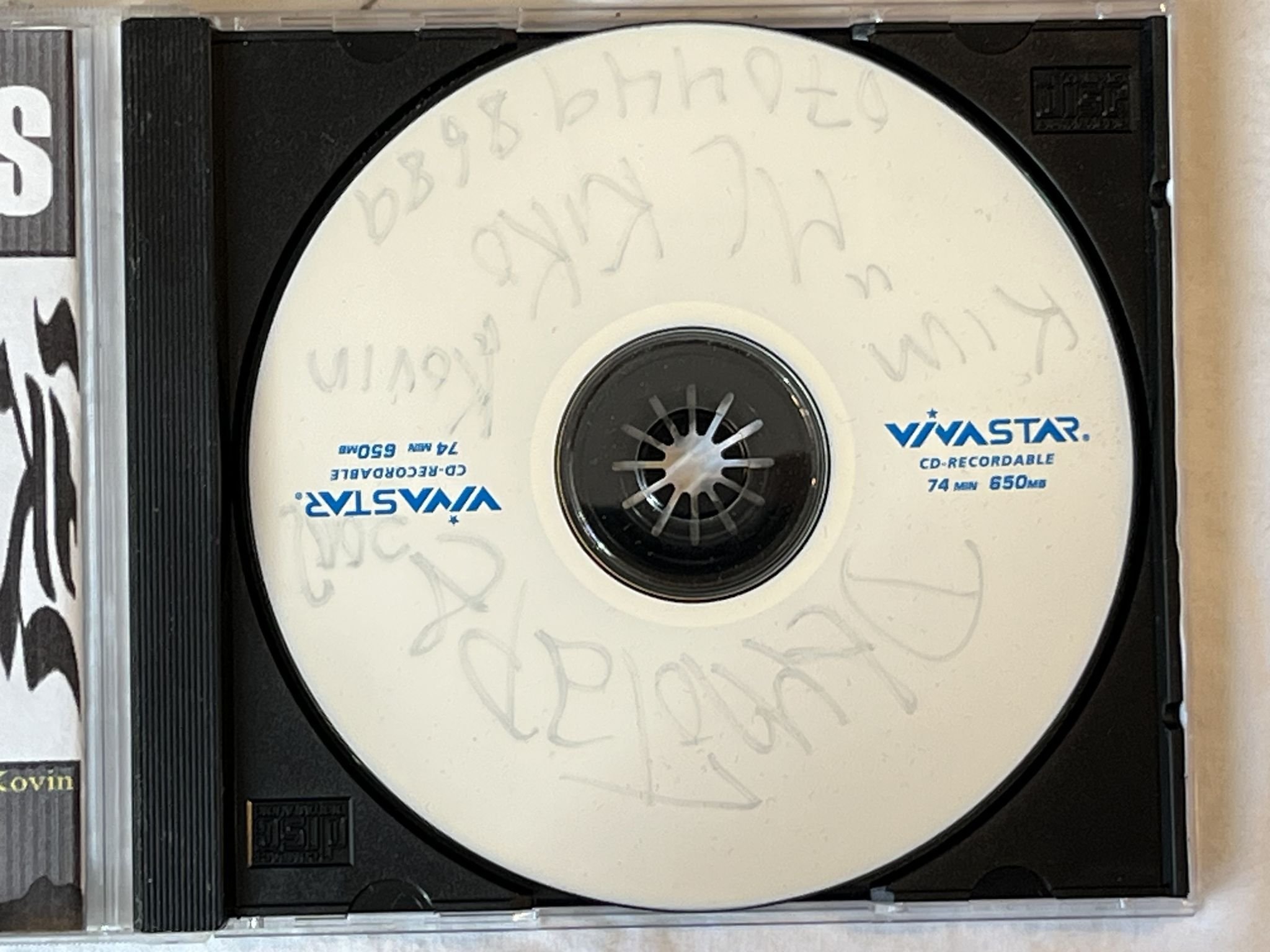 Omslagsbild för skivan MC KIKO demotape 2002 CD SWERAP