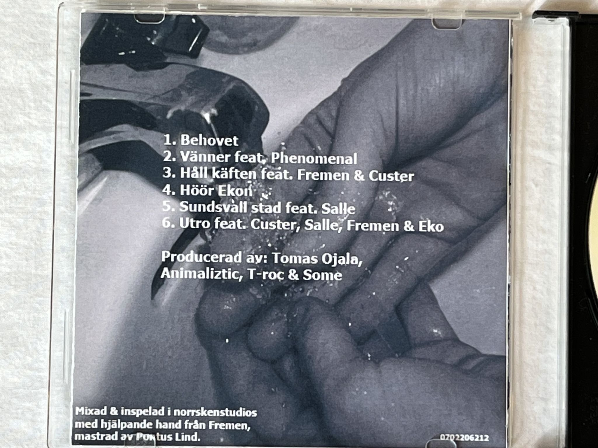 Omslagsbild för skivan ARISTOBRÄTZ ( RAUBIN Az ) b.e.h.o.v.e.t. CD 200? demo SWERAP