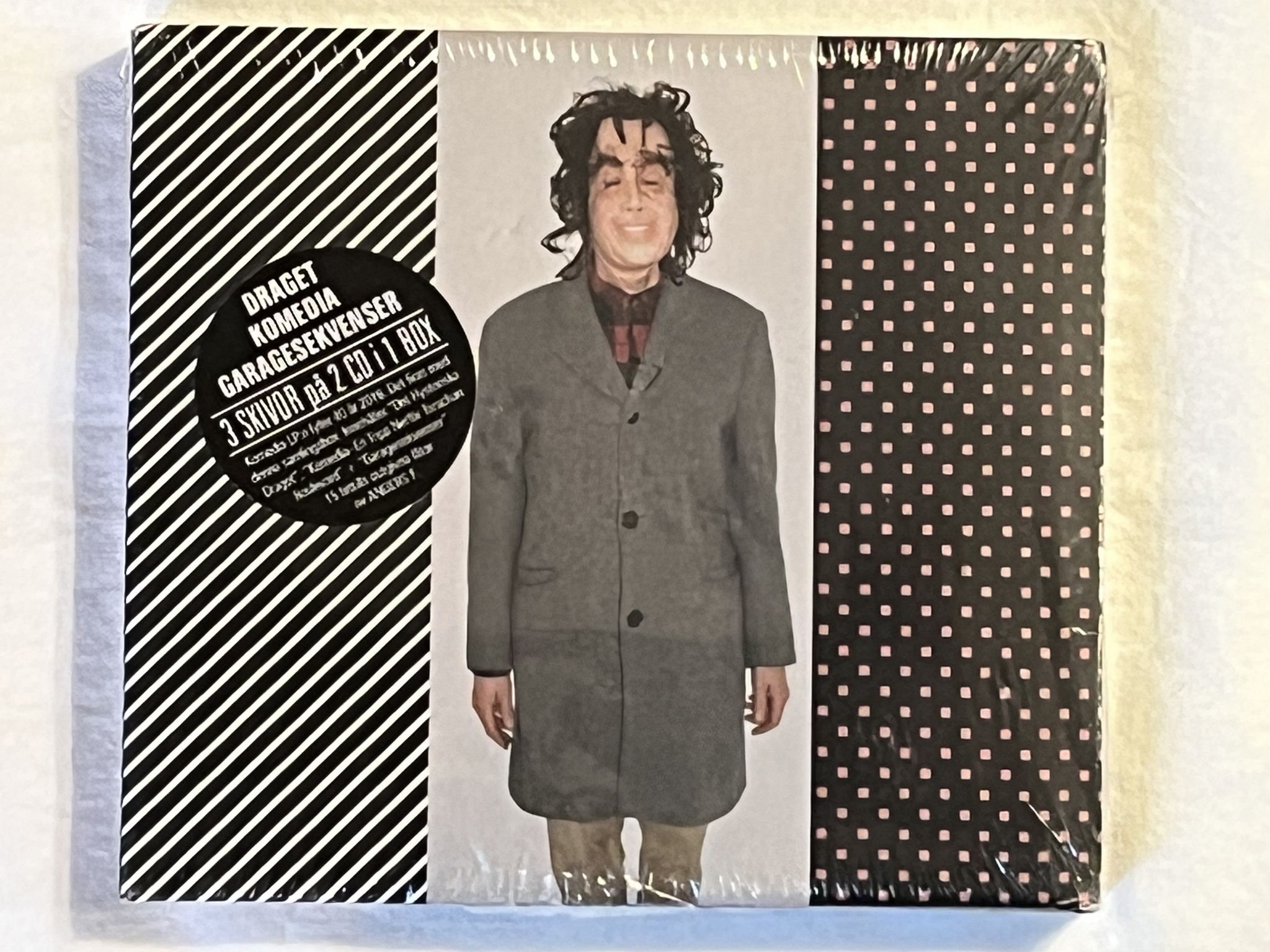 Omslagsbild för skivan Anders F Rönnblom – Det Hysteriska Draget 2xCD Still Sealed *** SIGNED ***