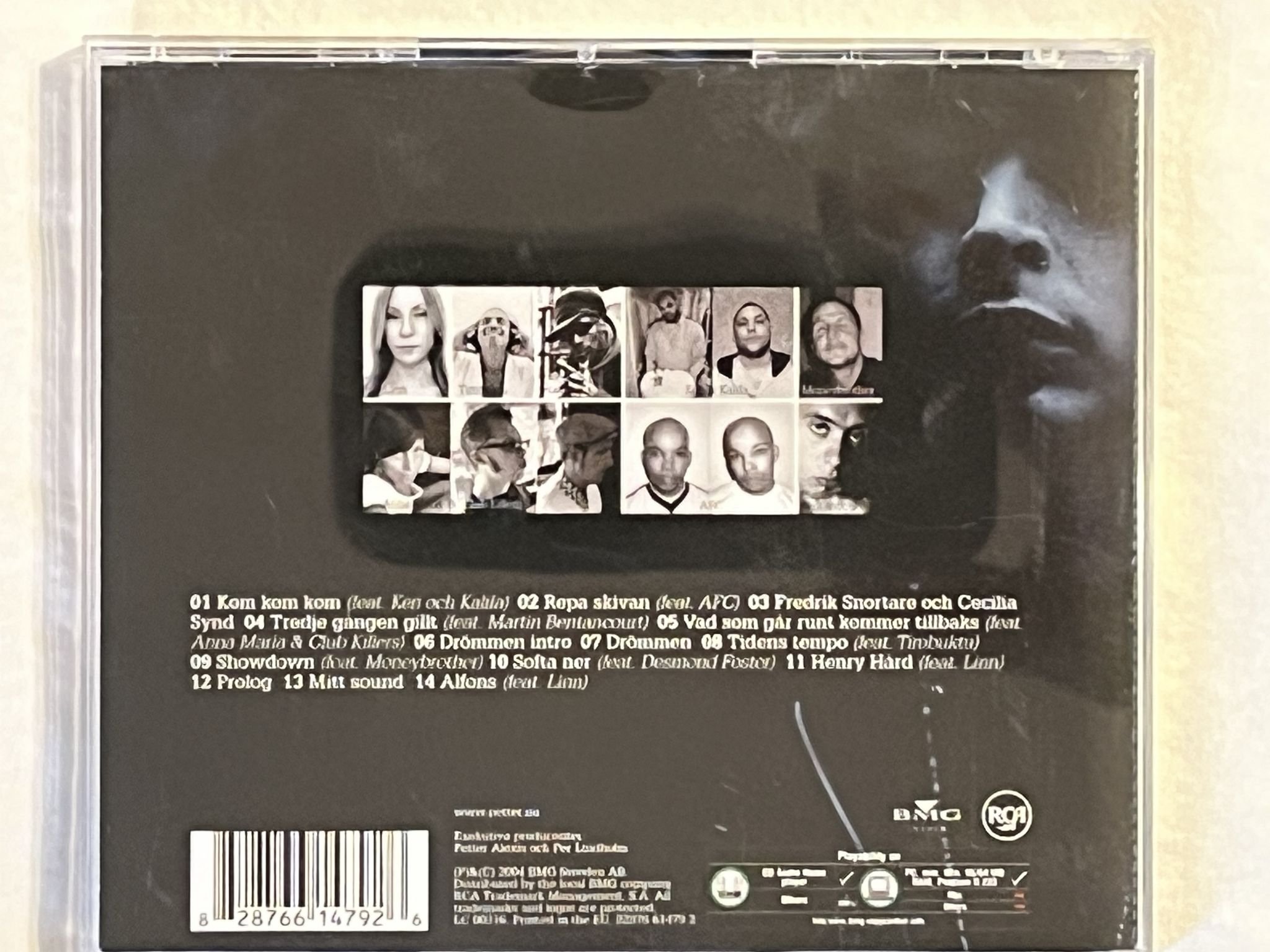 Omslagsbild för skivan PETTER ronin CD 2004 BMG Sweden 82876 61479 2 *** SIGNED ***