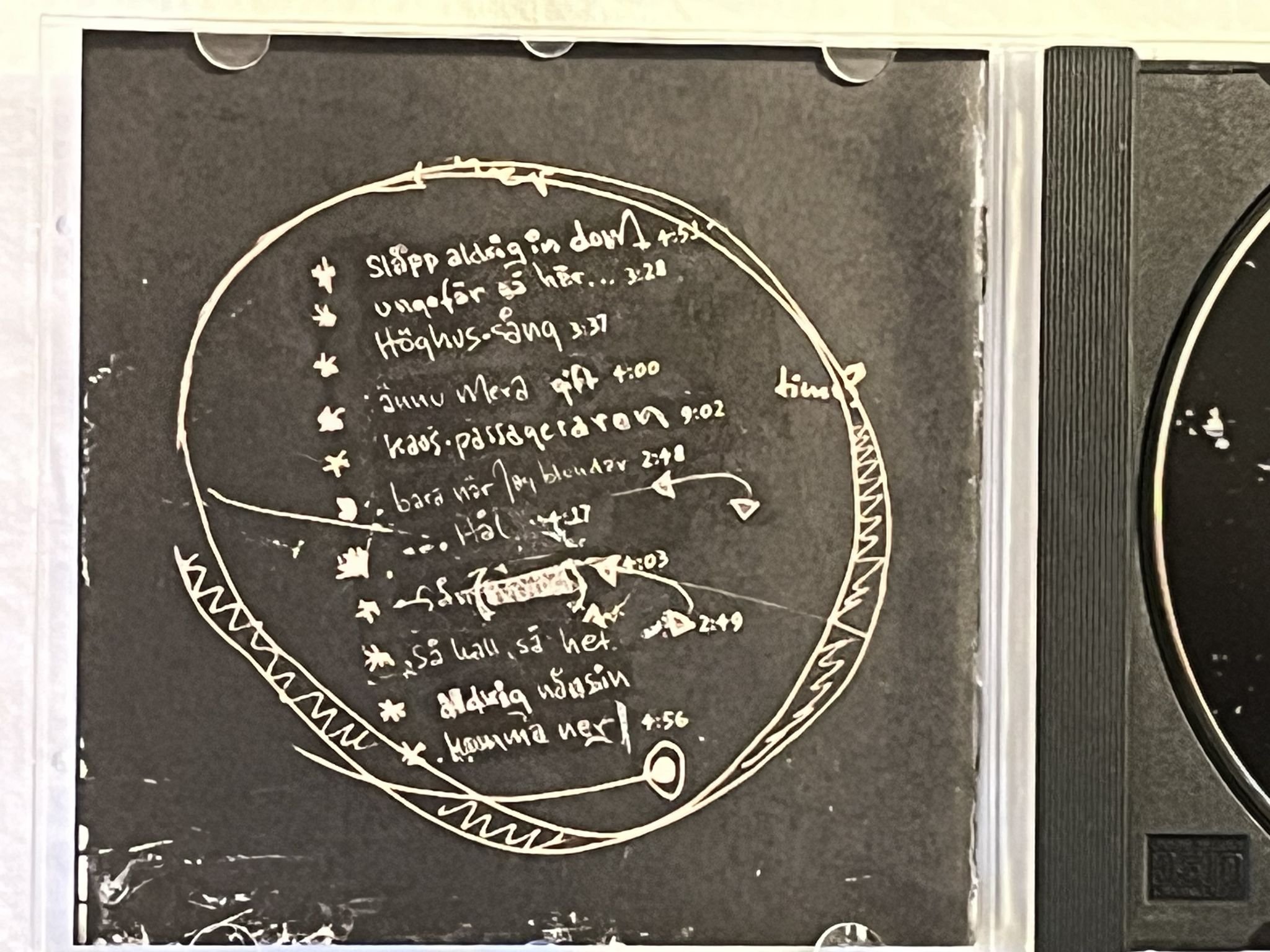 Omslagsbild för skivan THÅSTRÖM Mannen Som Blev En Gris CD 2002 MNW MLRCD 104 ** SIGNED **