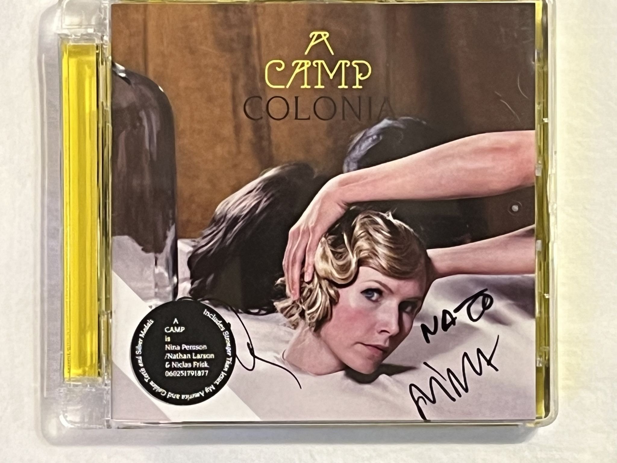 Omslagsbild för skivan MACHINE HEAD Crashing Around You CD-Single Roadrunner 23204703 *** SIGNED ***