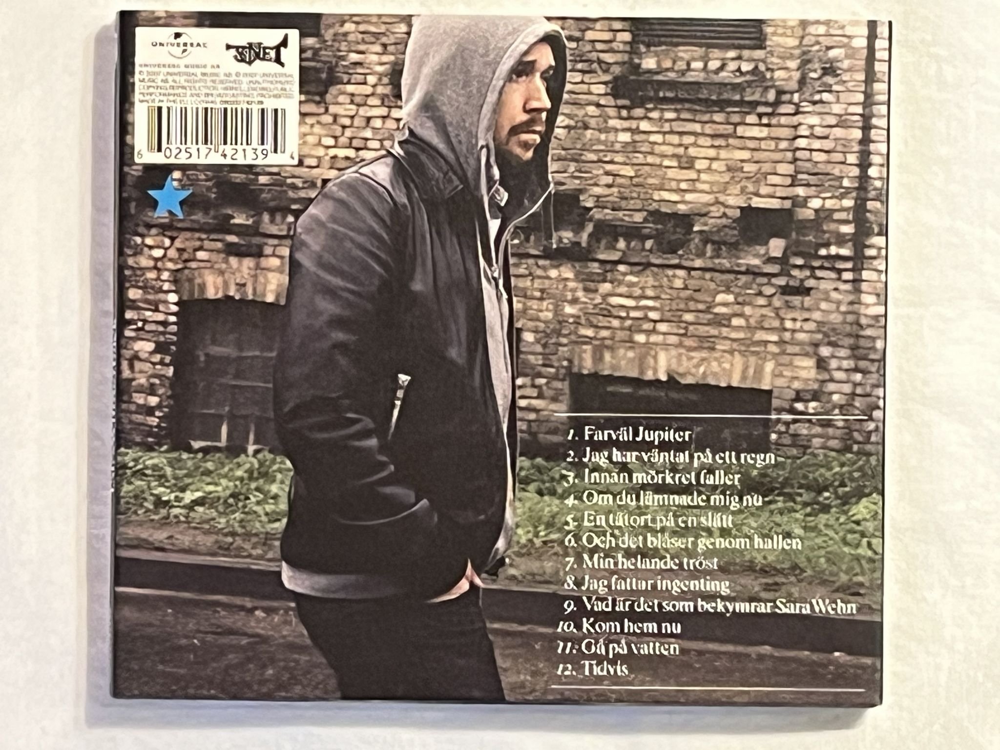 Omslagsbild för skivan LARS WINNERBÄCK daugava CD 2007 SONET 060251742139 *** SIGNED ***