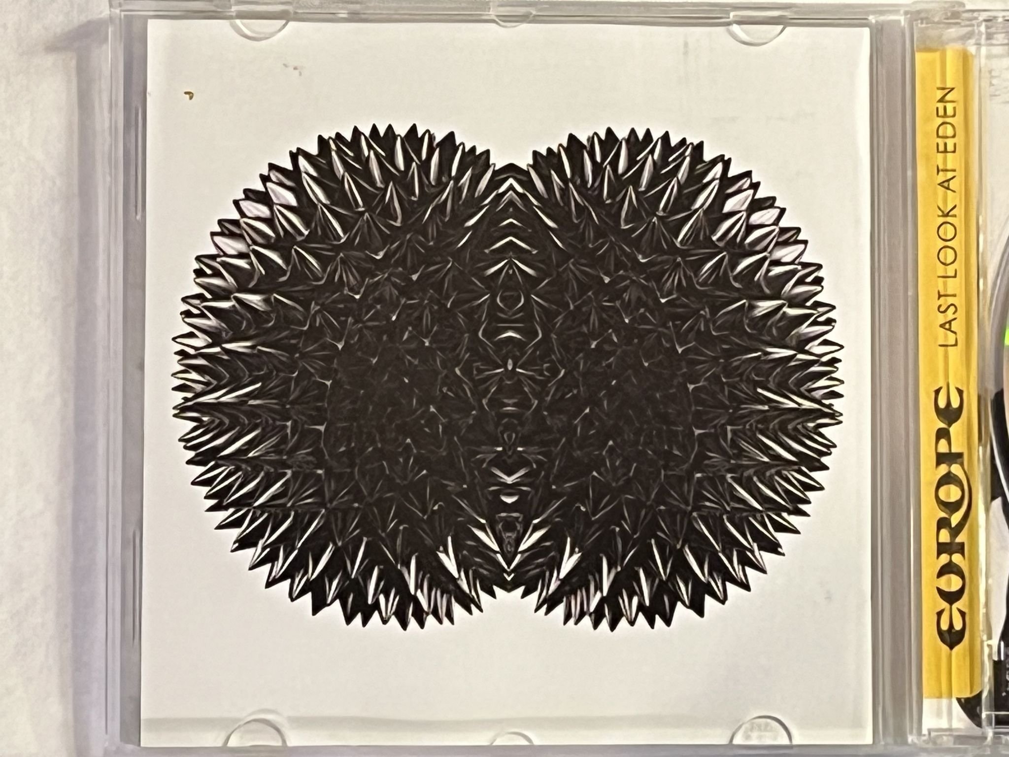 Omslagsbild för skivan EUROPE last look at eden CD 2009 UNIVERSAL 060252709851 ** FULLY SIGNED **