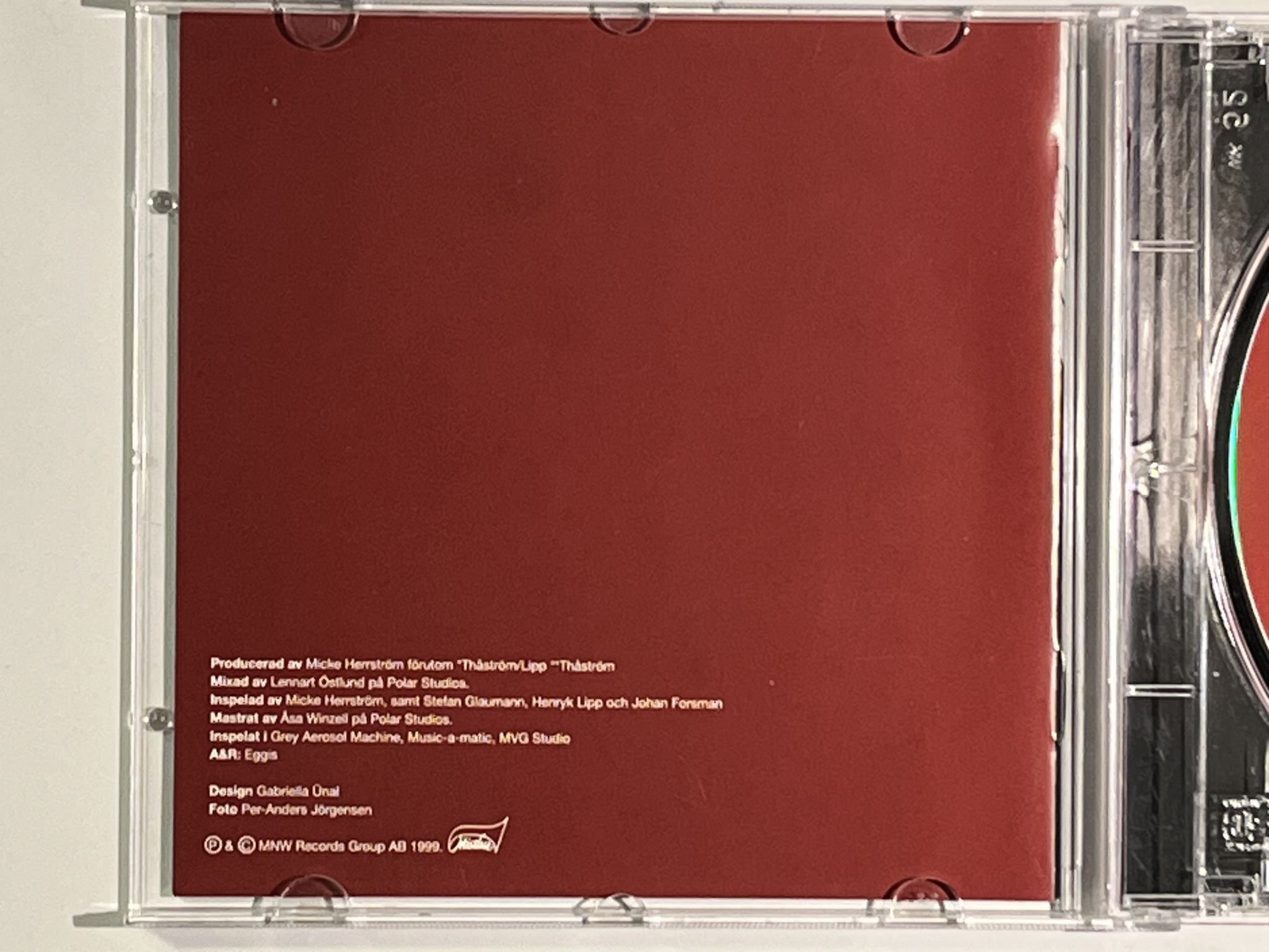 Omslagsbild för skivan THÅSTRÖM Det Är Ni Som E Dom Konstiga CD -99 MISTLUR MLRCD 102 ** SIGNED **