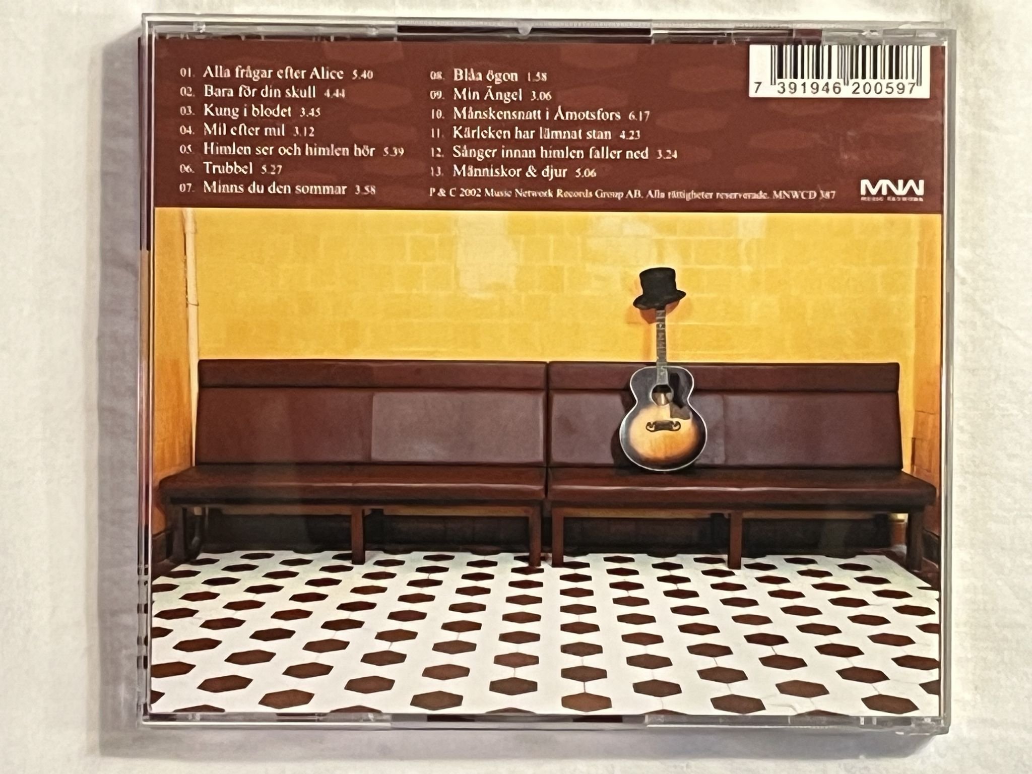 Omslagsbild för skivan ELDKVARN brott lönar sig alltid CD 2002 MNW MNWCD 387 ** SIGNED **