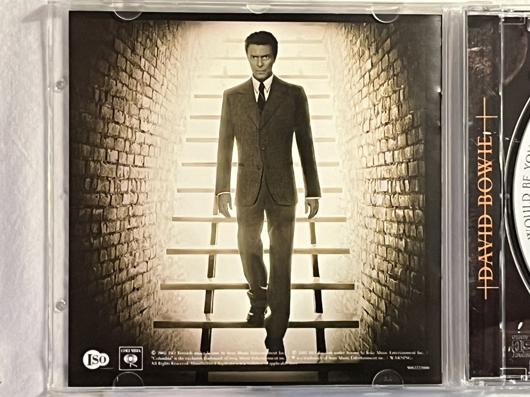 Omslagsbild för skivan DAVID BOWIE Heathen CD Columbia – 508222 2 ***** SIGNED by DAVID BOWIE *****