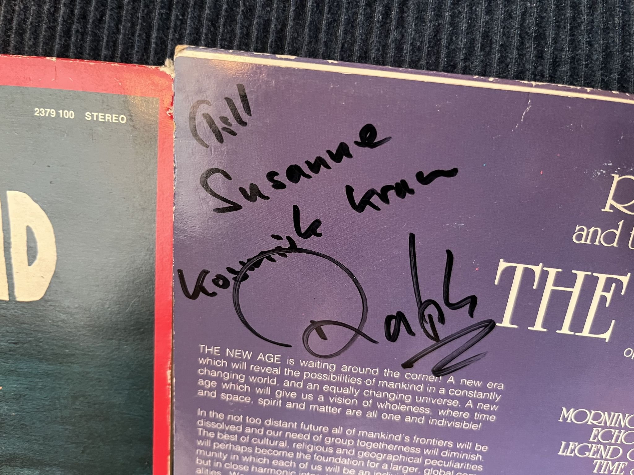 Omslagsbild för skivan 7st LP's med artisters signaturer *** Signed Cover ***