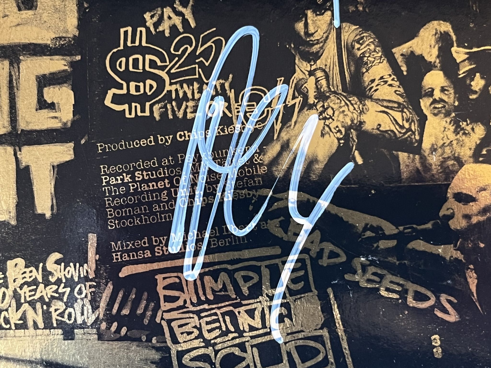 Omslagsbild för skivan BACKYARD BABIES Sliver & Gold LP+cd 2019 century media 19075927001 ** SIGNED **