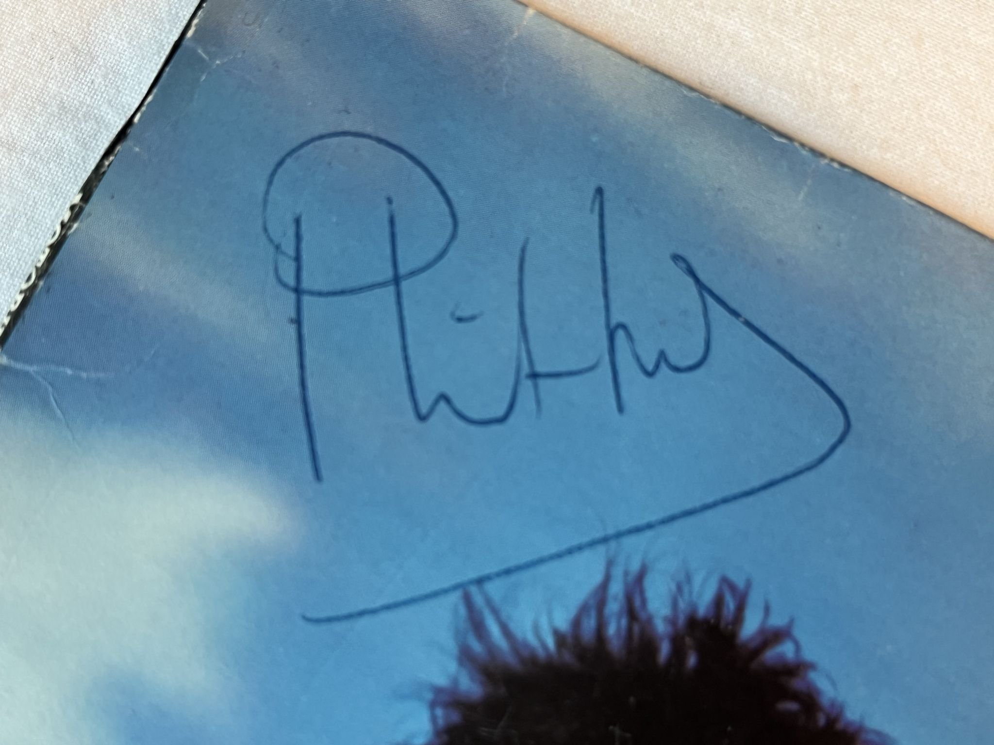 Omslagsbild för skivan MOTORHEAD ace of spades LP -80 ncb BRONZE BRON 531 *** SIGNED by LEMMY ***