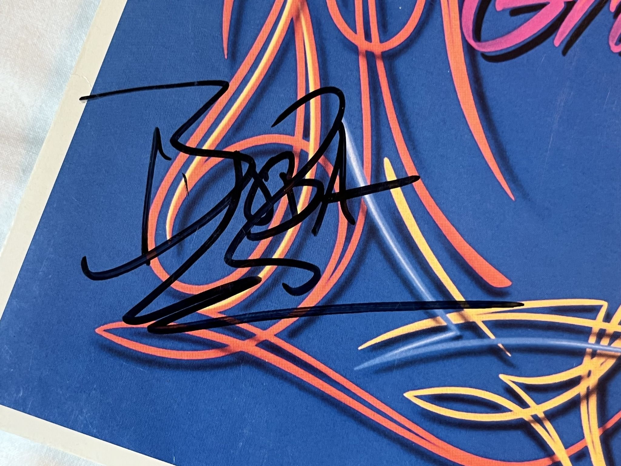 Omslagsbild för skivan THE HELLACOPTERS grande rock LP -99 JAZZ016LP red vinyl *** FULLY SIGNED ***