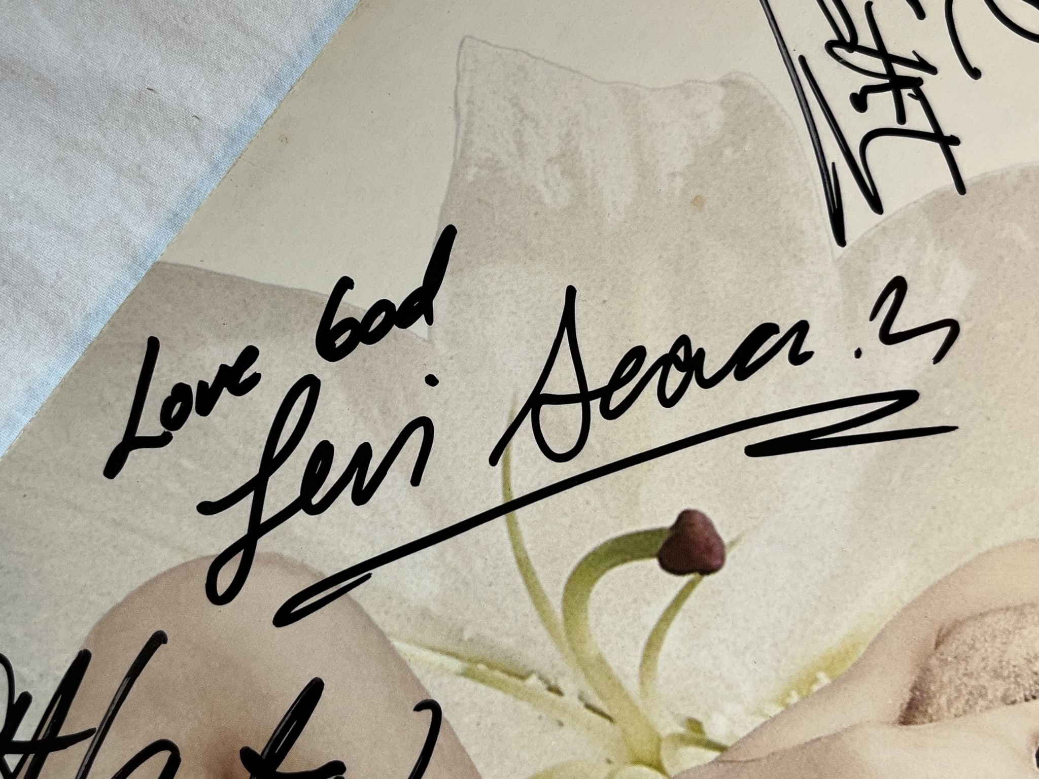 Omslagsbild för skivan PRINCE lovesexy LP -88 PAISLEY PARK 925 720-1 ***** Signed by Prince *****