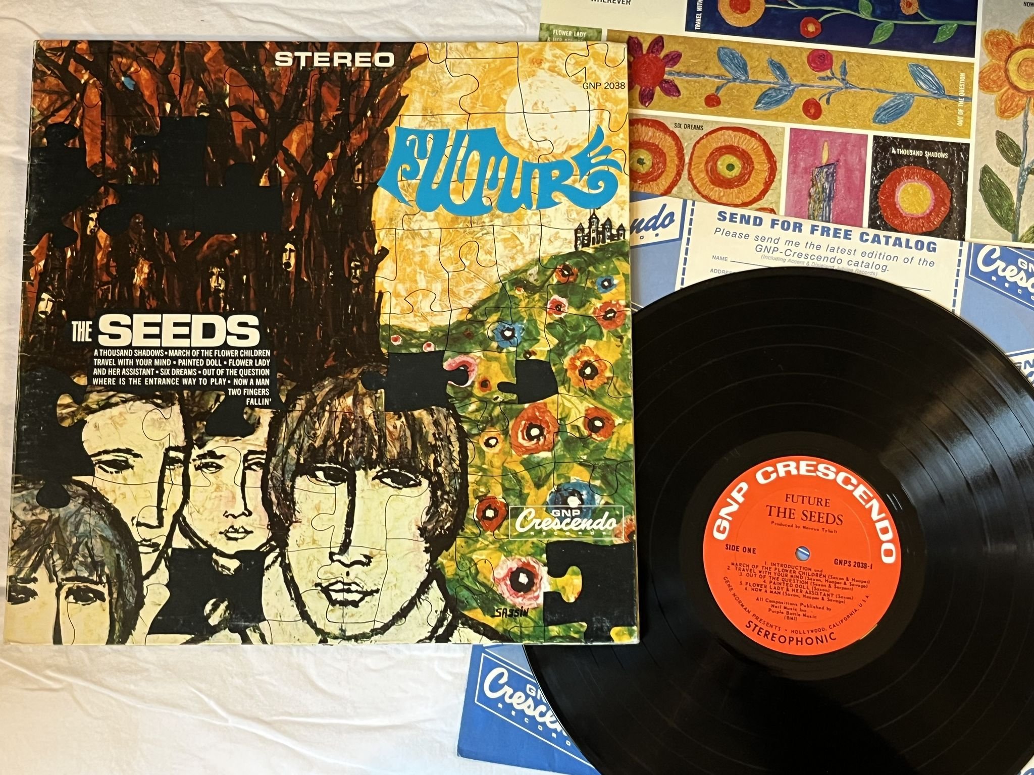 Omslagsbild för skivan THE SEEDS Future LP -67 US GNP Crescendo GNPS 2038 *** GARAGE / PSYCH ***