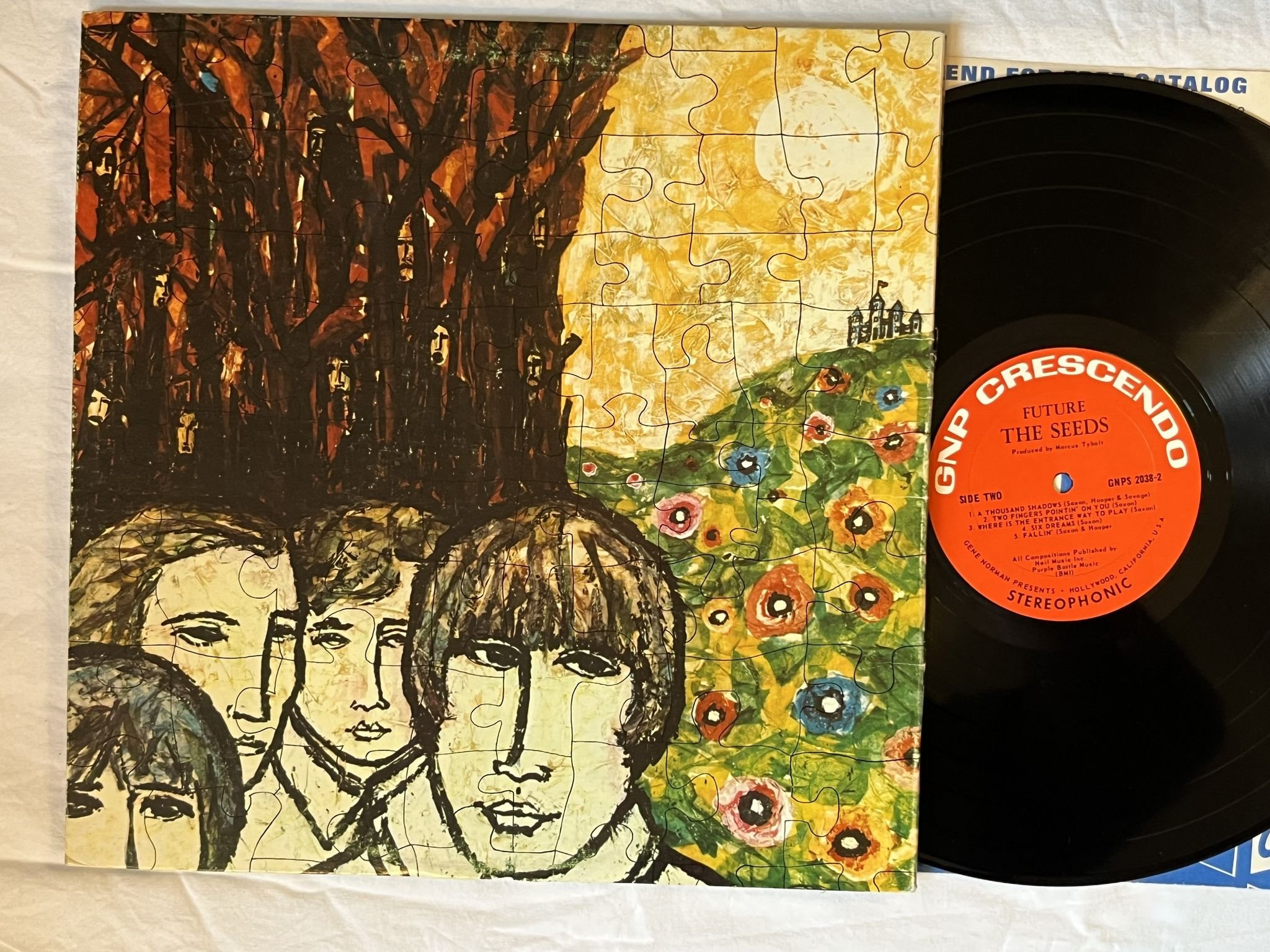 Omslagsbild för skivan THE SEEDS Future LP -67 US GNP Crescendo GNPS 2038 *** GARAGE / PSYCH ***