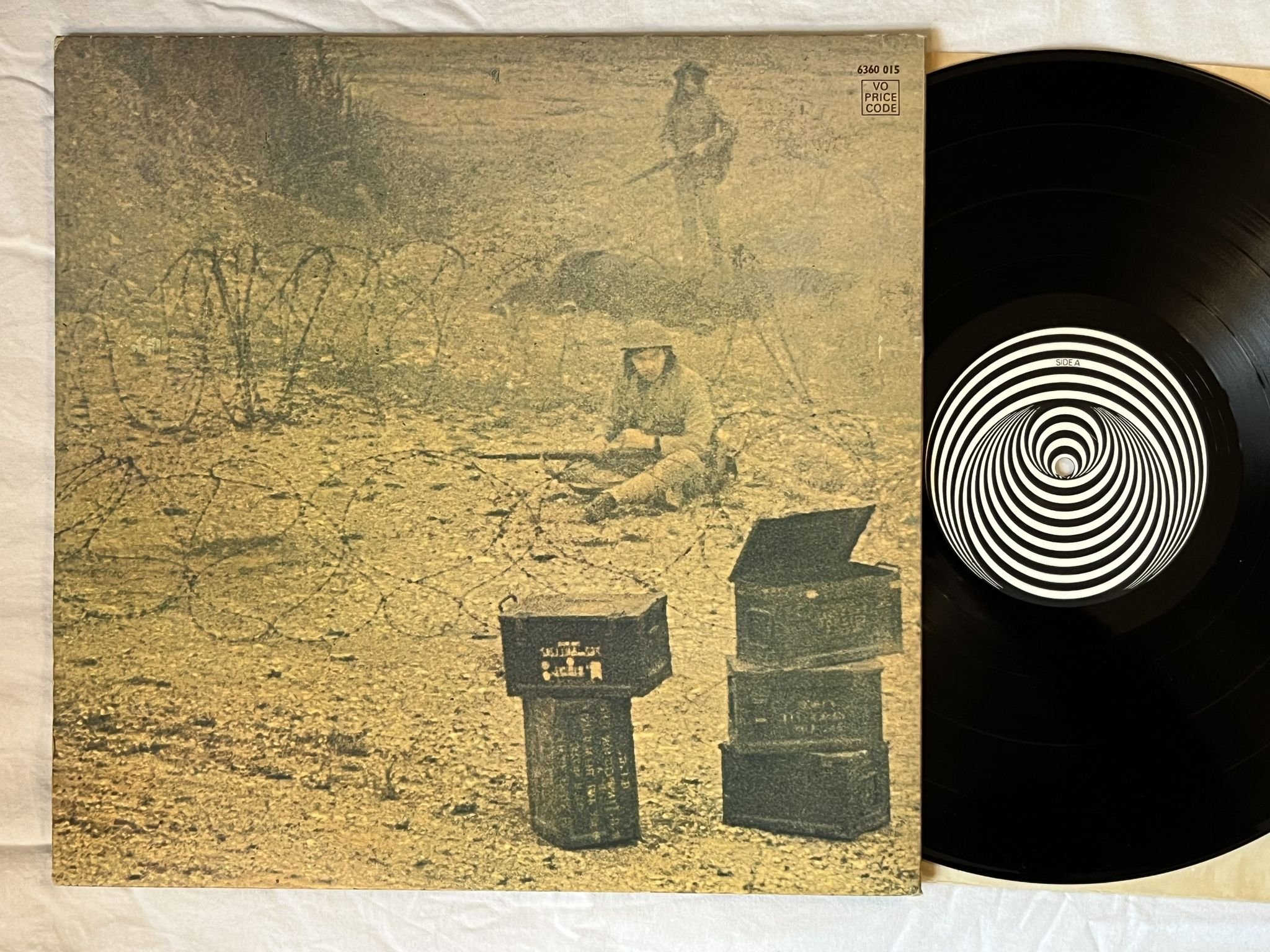 Omslagsbild för skivan WARHORSE s/t LP -70 UK -70 VERTIGO 6360015 *** PROG ROCK ***