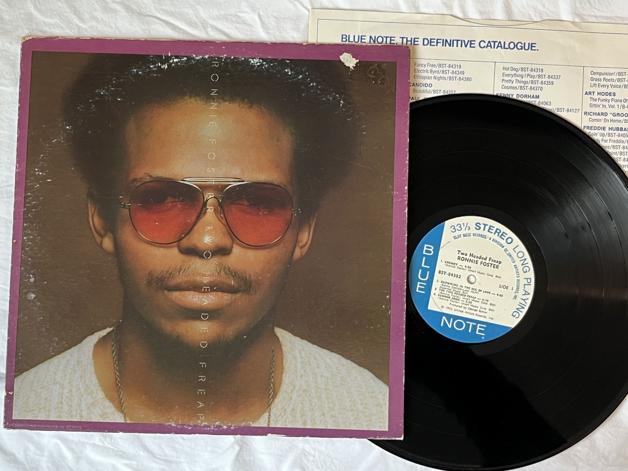 Omslagsbild för skivan RONNIE FOSTER Two Headed Freap LP -72 US *** Jazz-funk ***