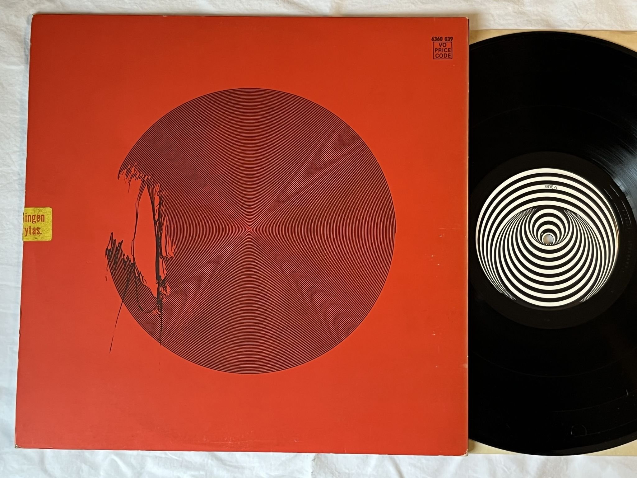 Omslagsbild för skivan IAN CARR with NUCLEUS solar plexus LP -71 UK VERTIGO 6360 039 ** jazz rock ***