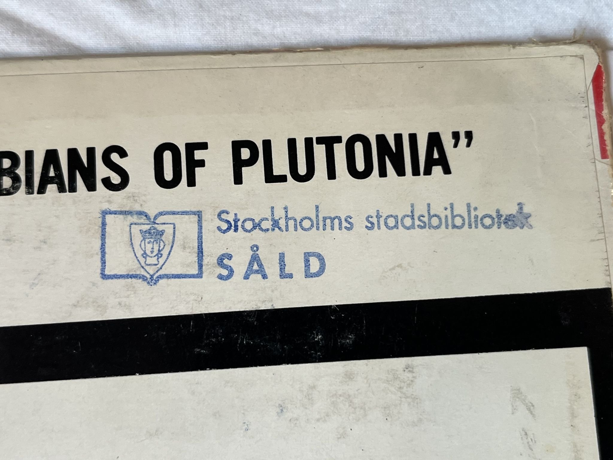 Omslagsbild för skivan Sun Ra And His Myth-Science Arkestra The Nubians... LP -69 US *** Mega Rare ***