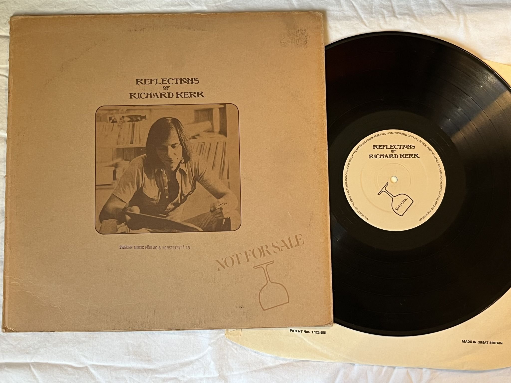 Omslagsbild för skivan RICHARD KERR reflections of LP -74 UK RONDOR RON 101