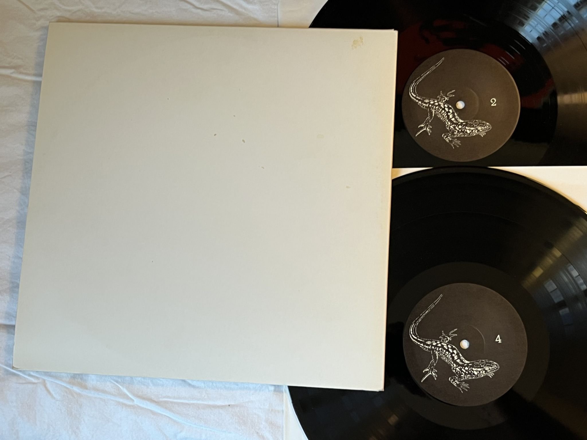 Omslagsbild för skivan LIZARD in concert 2xLP Switzerland private pressed PROG ROCK