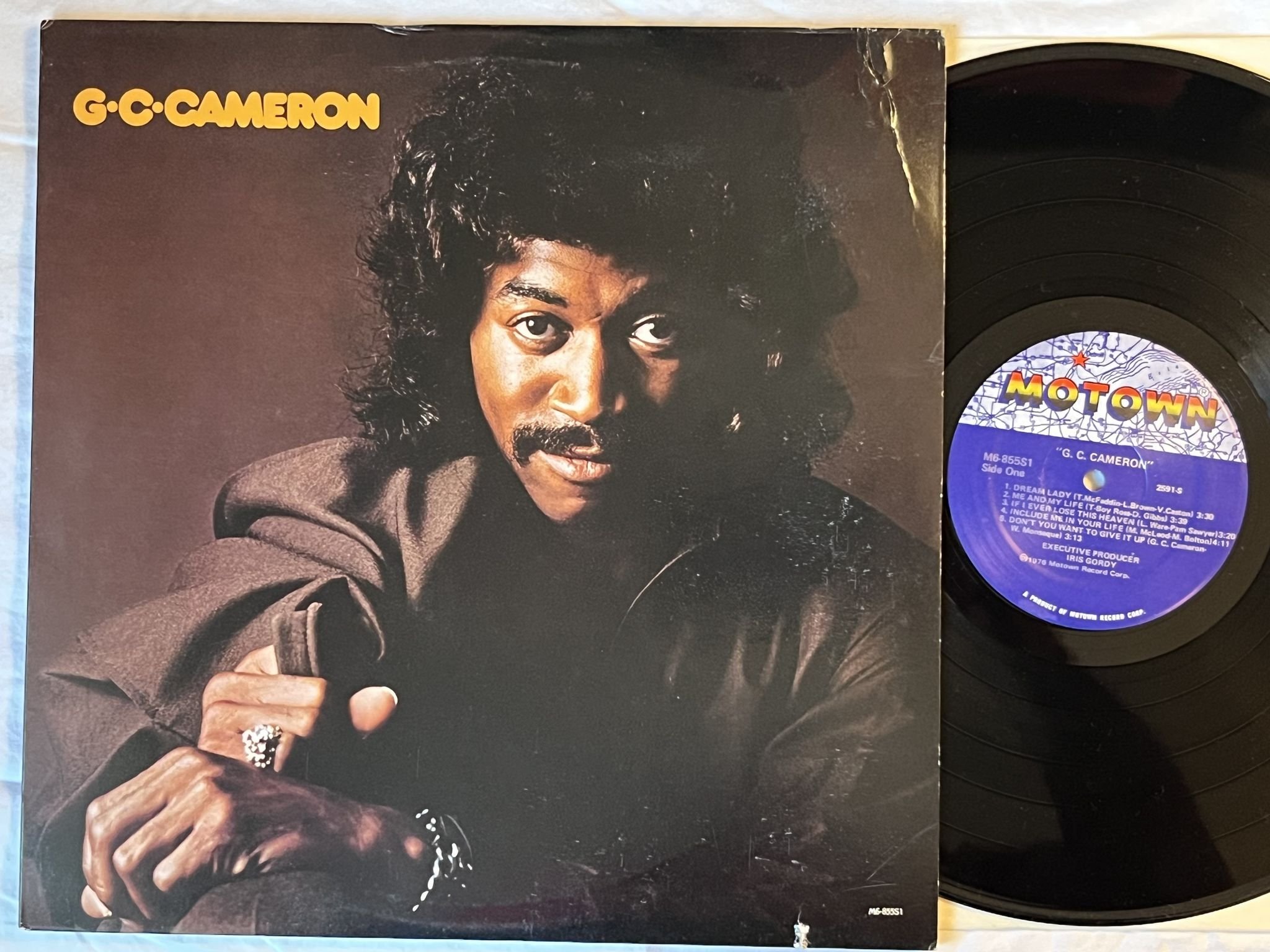 Omslagsbild för skivan G.C. CAMERON s/t LP -76 US MOTOWN M6-855S1