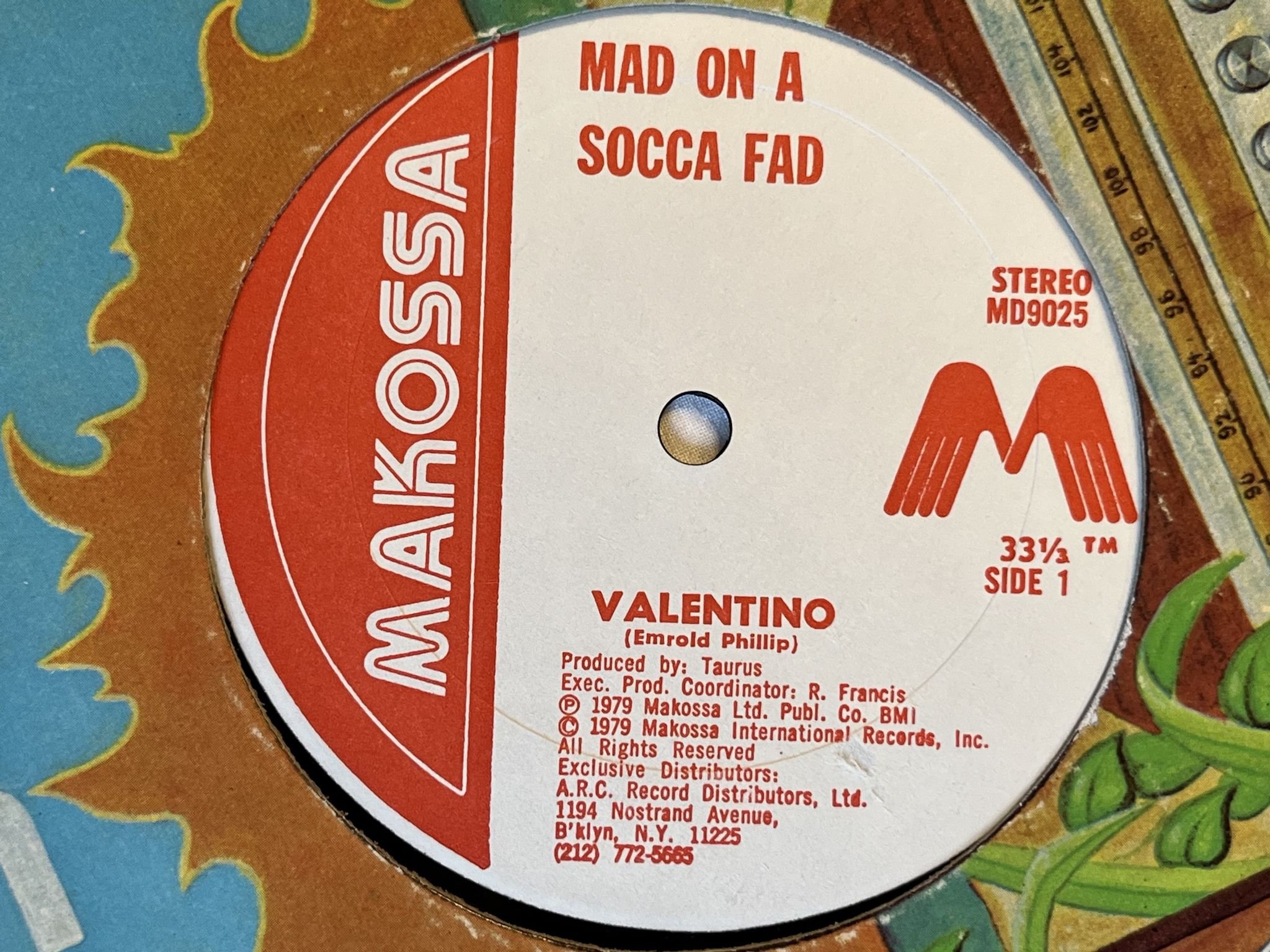 Omslagsbild för skivan BRO VALENTINO Stay Up Zimbabwe 12" -79 US MAKOSSA MD9025 ** SUPERB AFROBEAT **