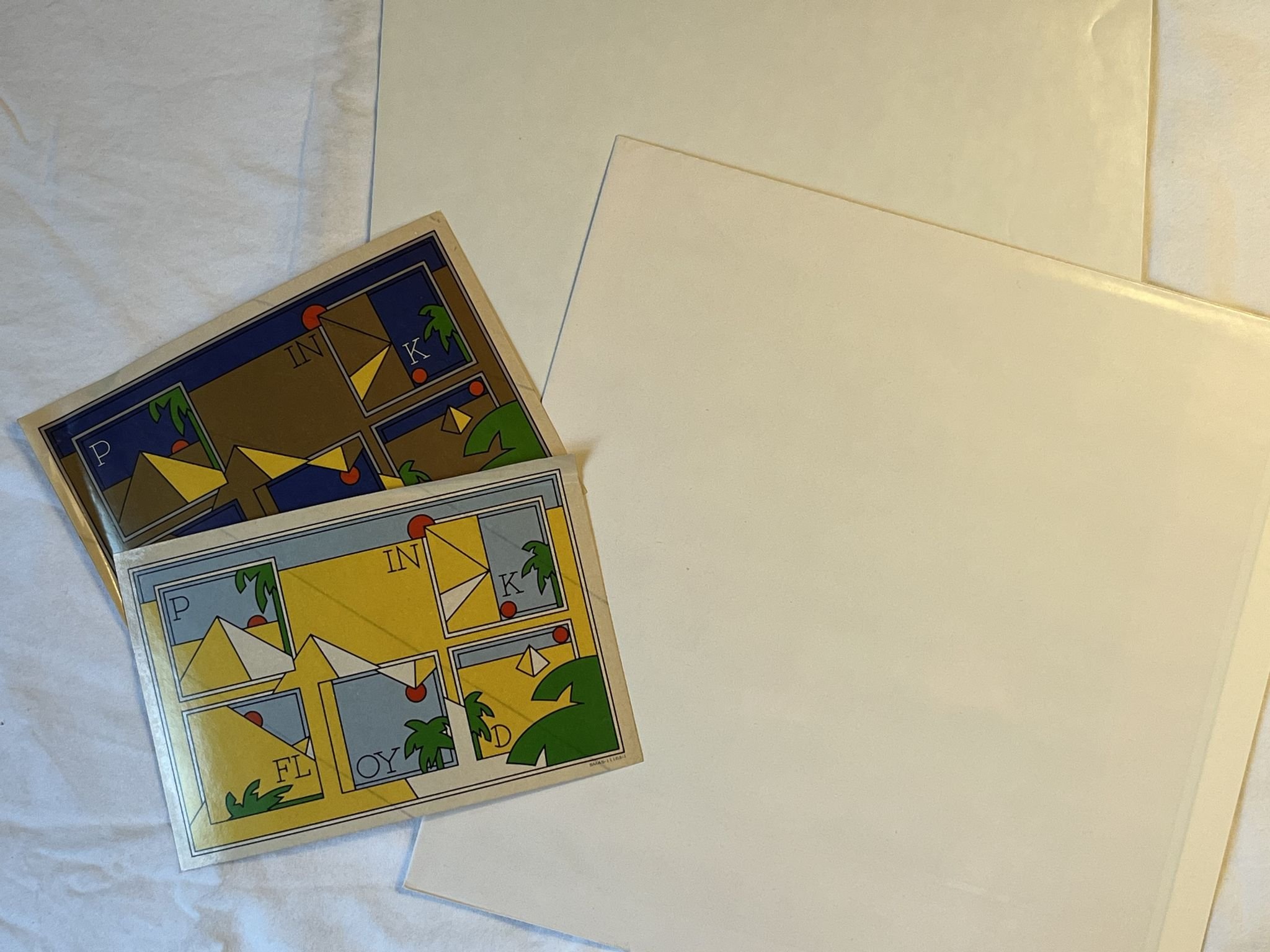 Omslagsbild för skivan PINK FLOYD the dark side of the moon LP UK EMI / HARVEST SHVL 804 ** complete **