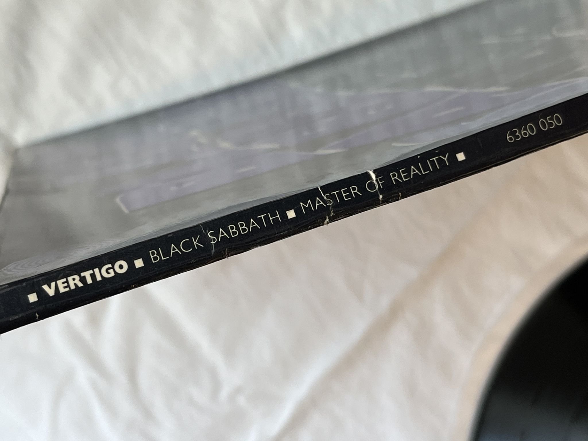 Omslagsbild för skivan BLACK SABBATH master of reality LP -71 ncb VERTIGO 6360050
