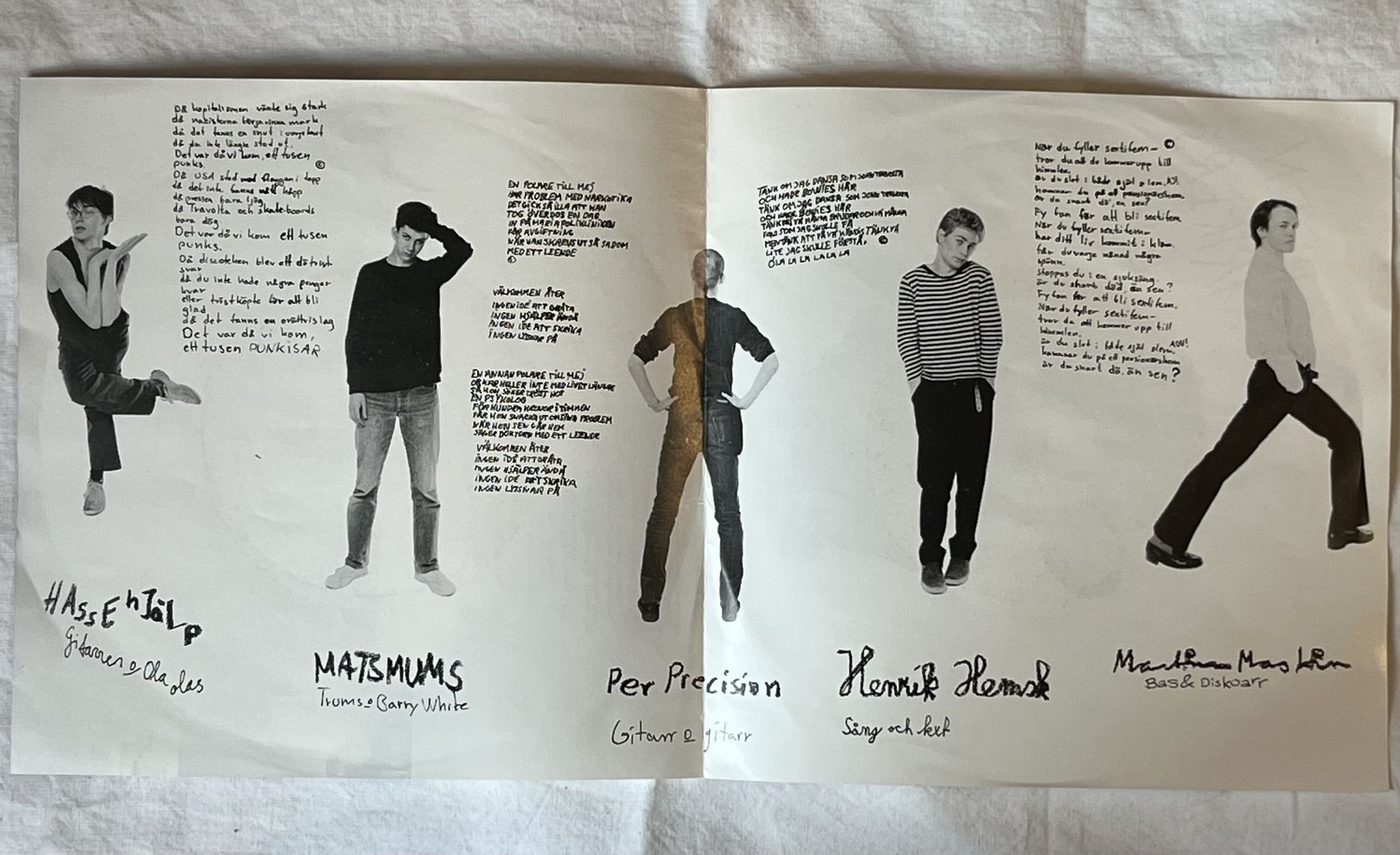 Omslagsbild för skivan GRISEN SKRIKER EP 7"EP -79 Swe SILENCE ZING 106