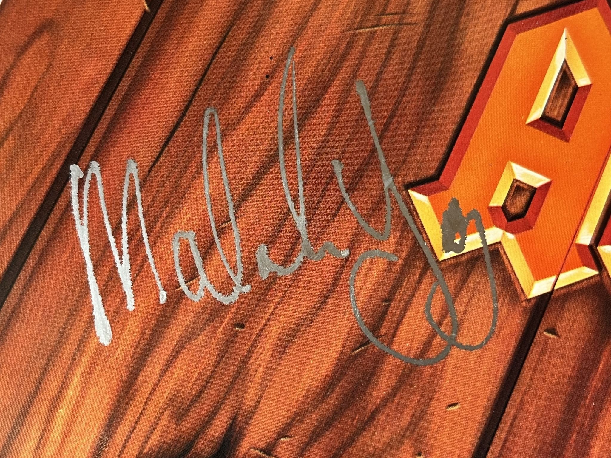 Omslagsbild för skivan AC/DC fly on the wall LP -85 ATLANTIC 781 263-1 *** FULLY SIGNED !! WOW !! ***