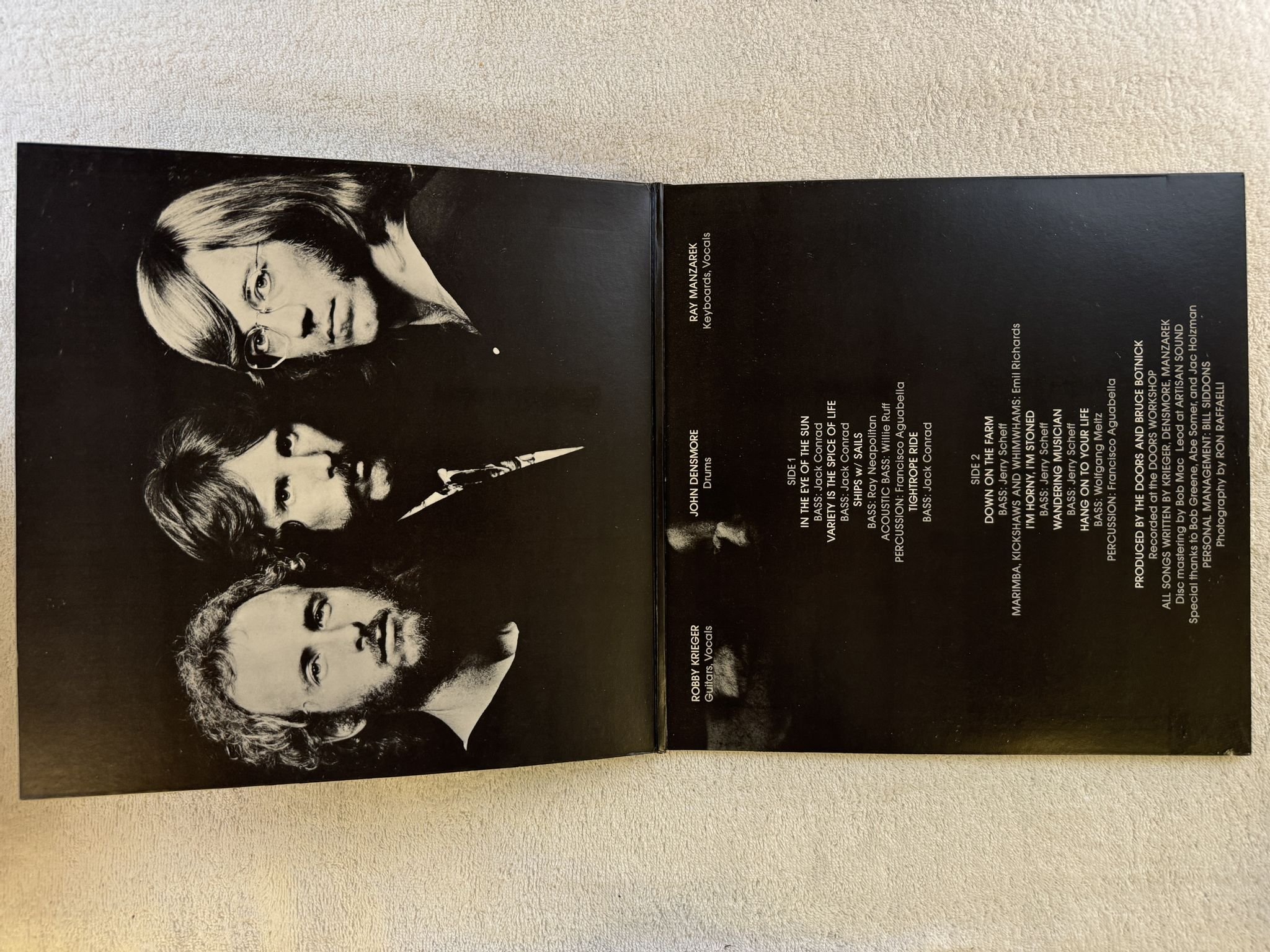 Omslagsbild för skivan THE DOORS other voices LP -71 US ELEKTRA EKS 75017