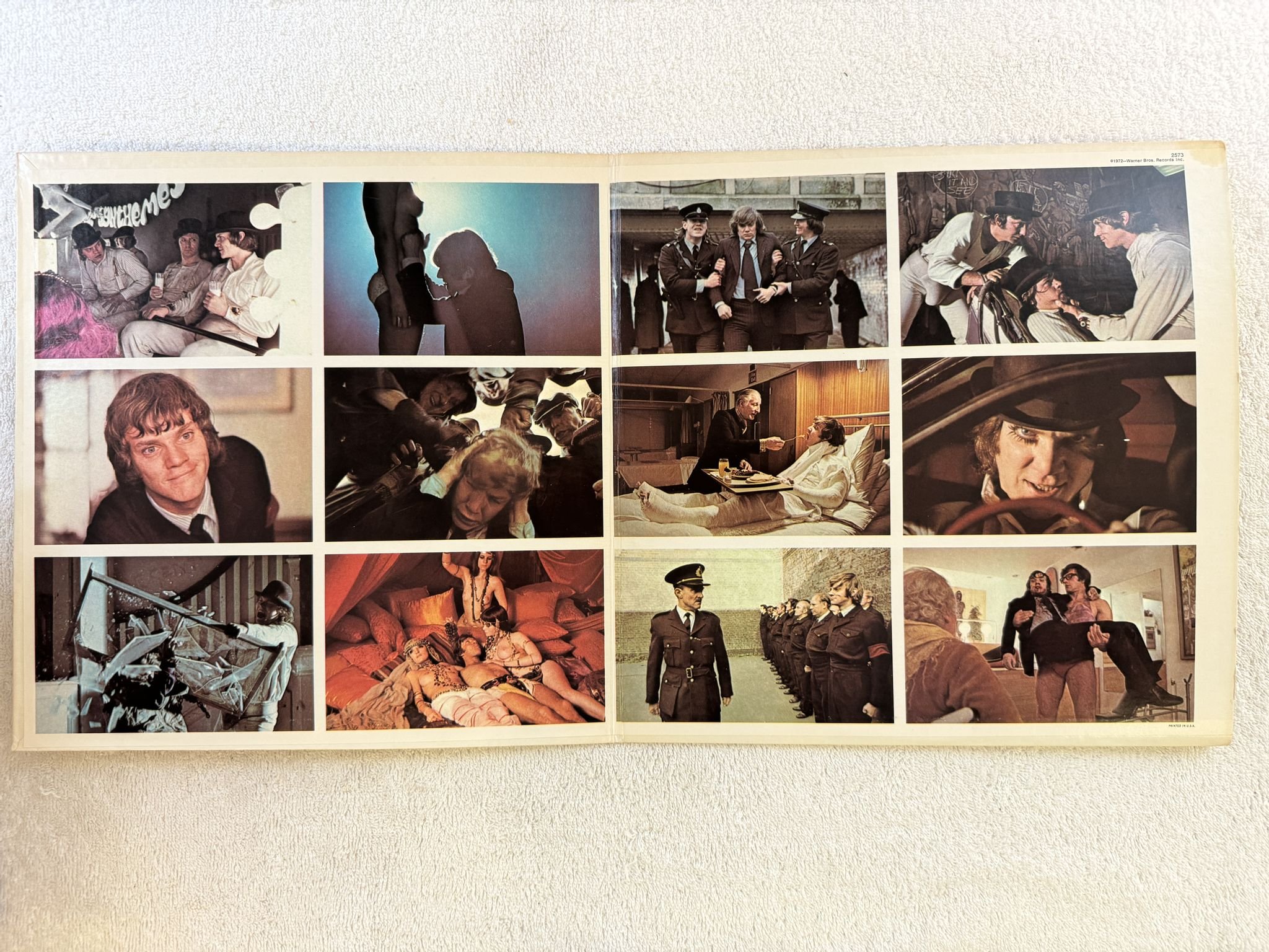Omslagsbild för skivan A CLOCKWORK ORANGE LP US WARNER BROS BS 2573