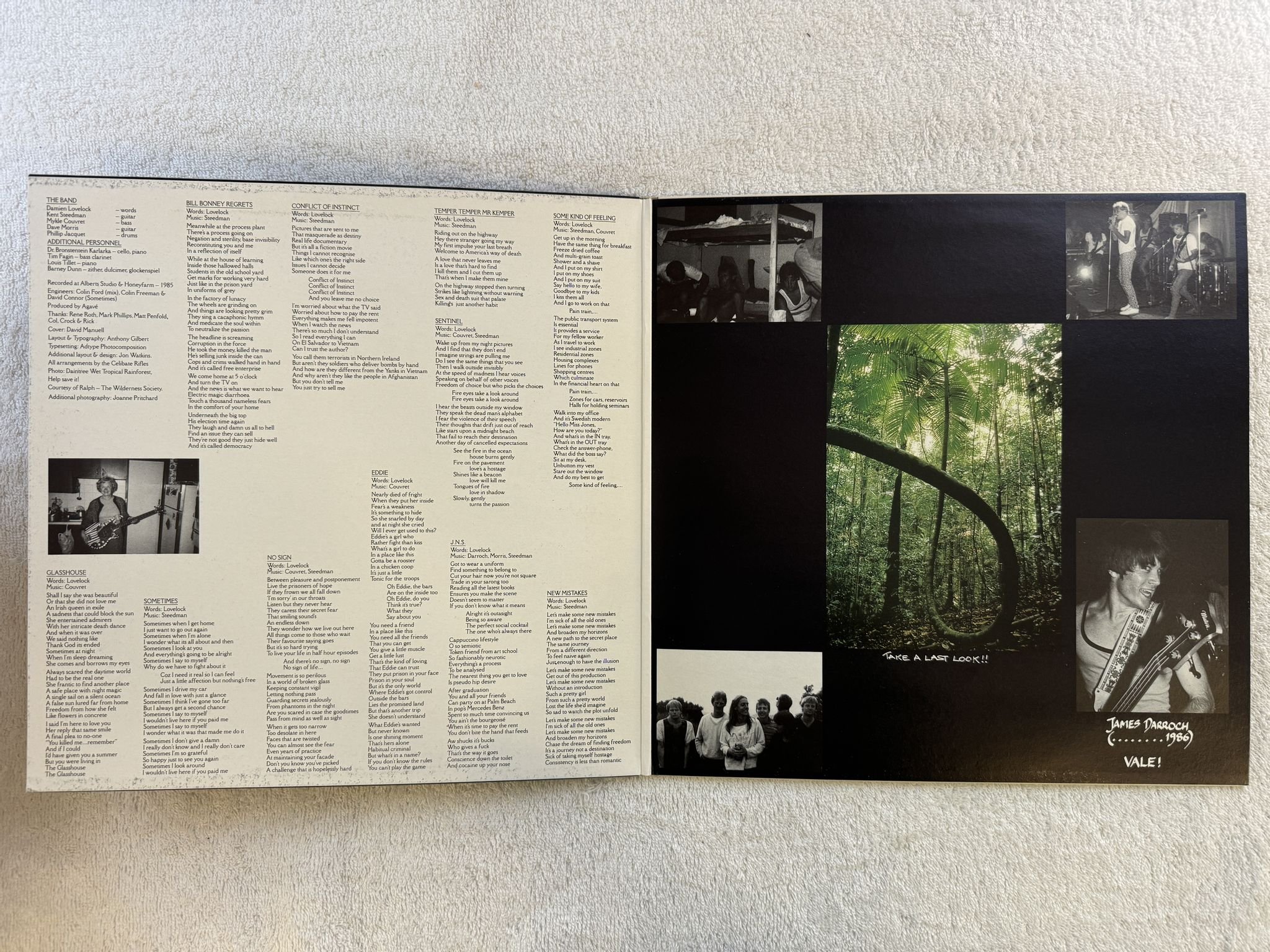 Omslagsbild för skivan THE CELIBRATE RIFLES The Turgid Miasma Of Existence LP -86 UK HOT 1024