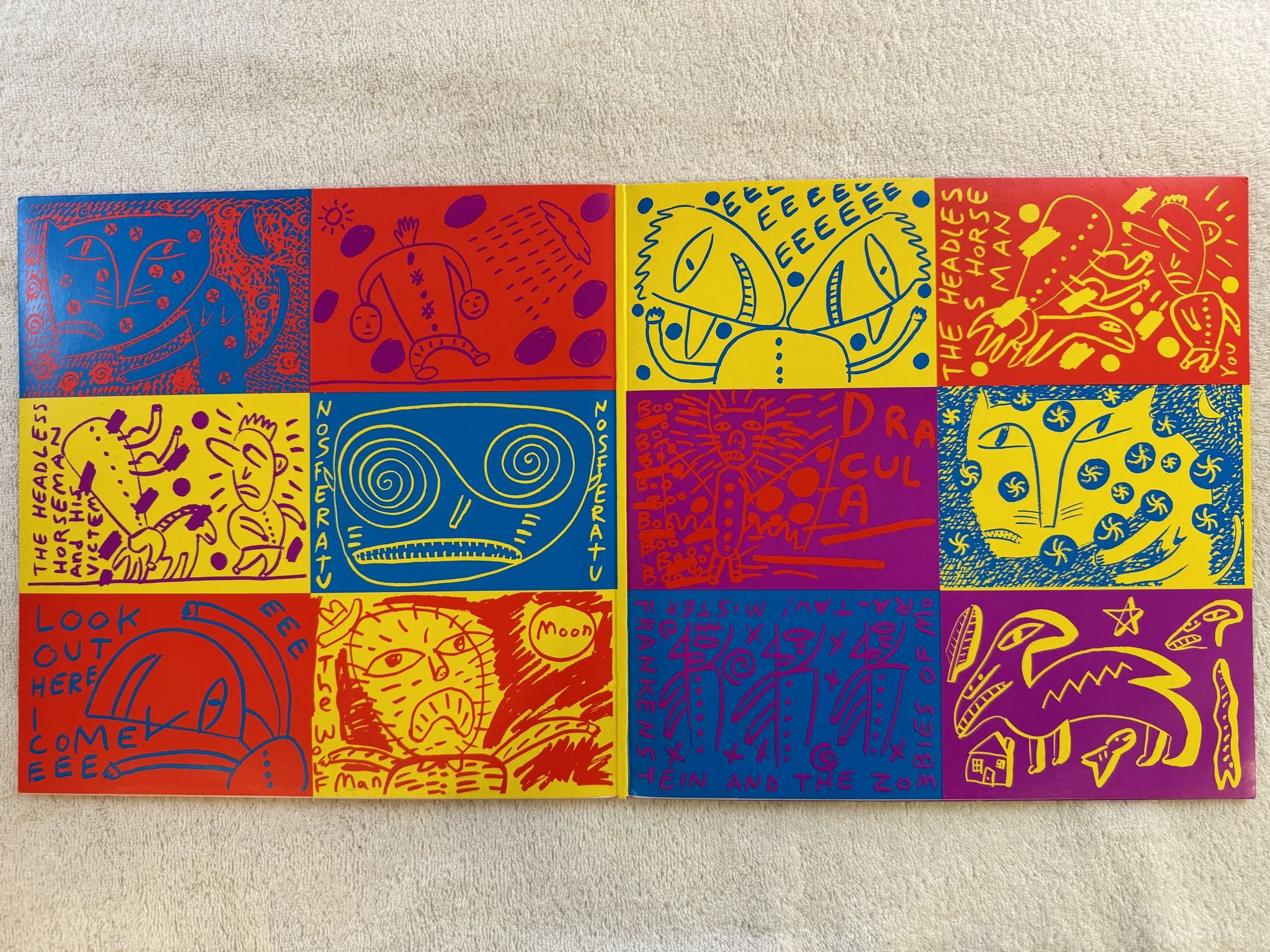 Omslagsbild för skivan JAD FAIR Great Expectations 2xLP -89 Ger BAD ALCHEMY BAAL 22