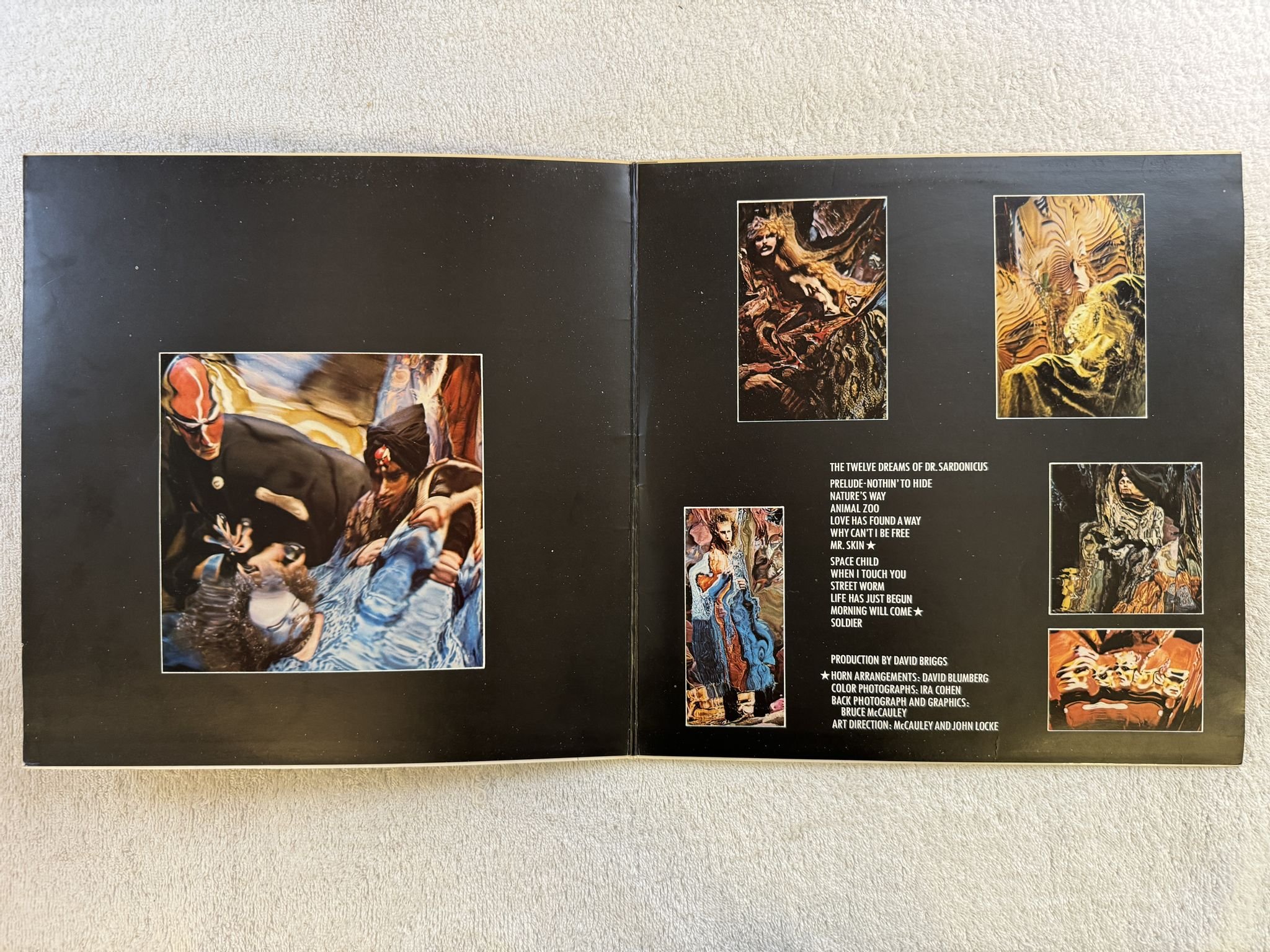 Omslagsbild för skivan SPIRIT Twelve Dreams Of Dr. Sardonicus LP -70 Hol EPIC BN 26281