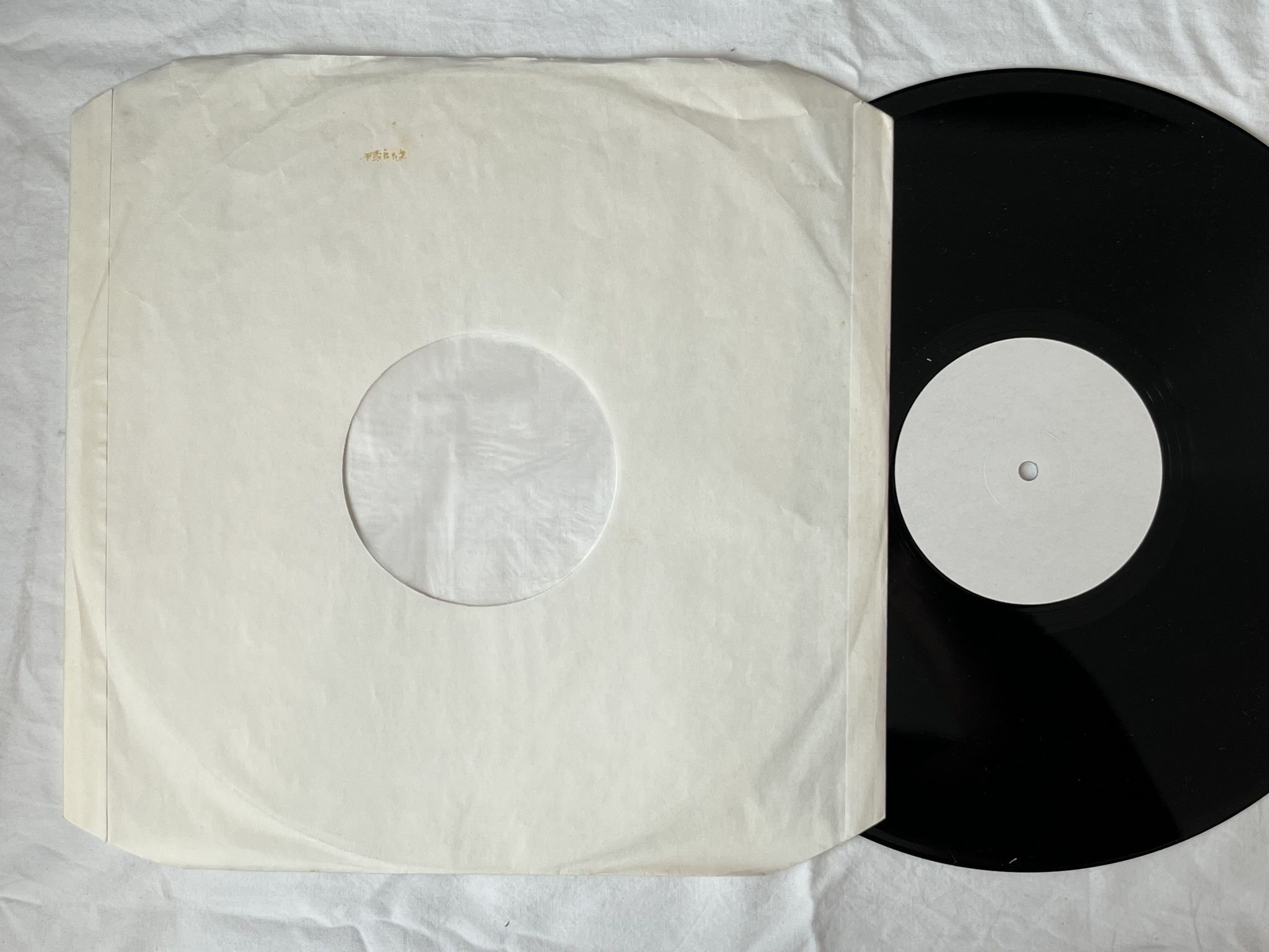 Omslagsbild för skivan UPS AND DOWNS the living kind 12" -86 WHAT GOES 10T ** Test Press **