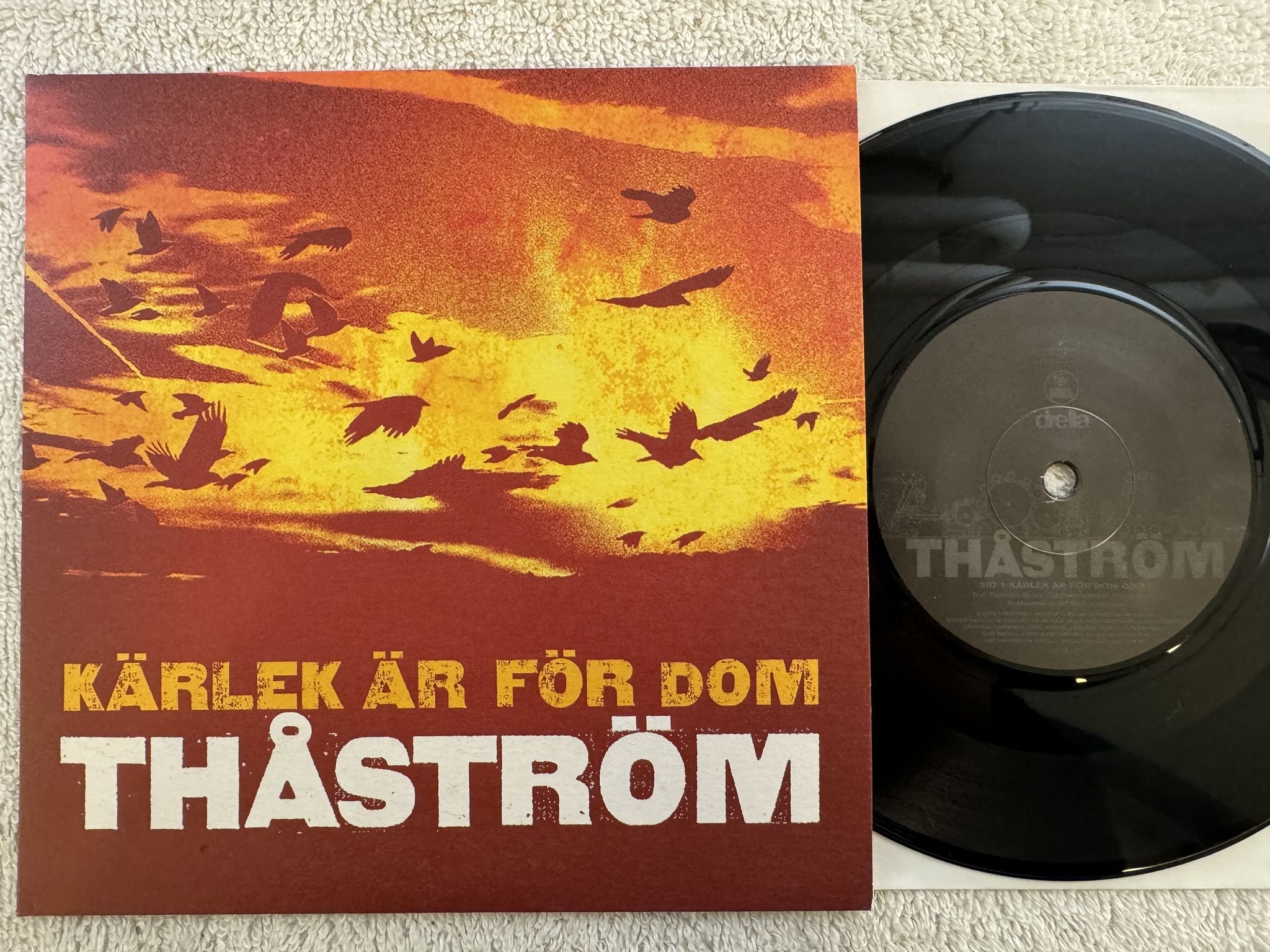 Omslagsbild för skivan THÅSTRÖM Kärlek Är För Dom 7"single 2009 numbered Ed #417/500 DRELLA001
