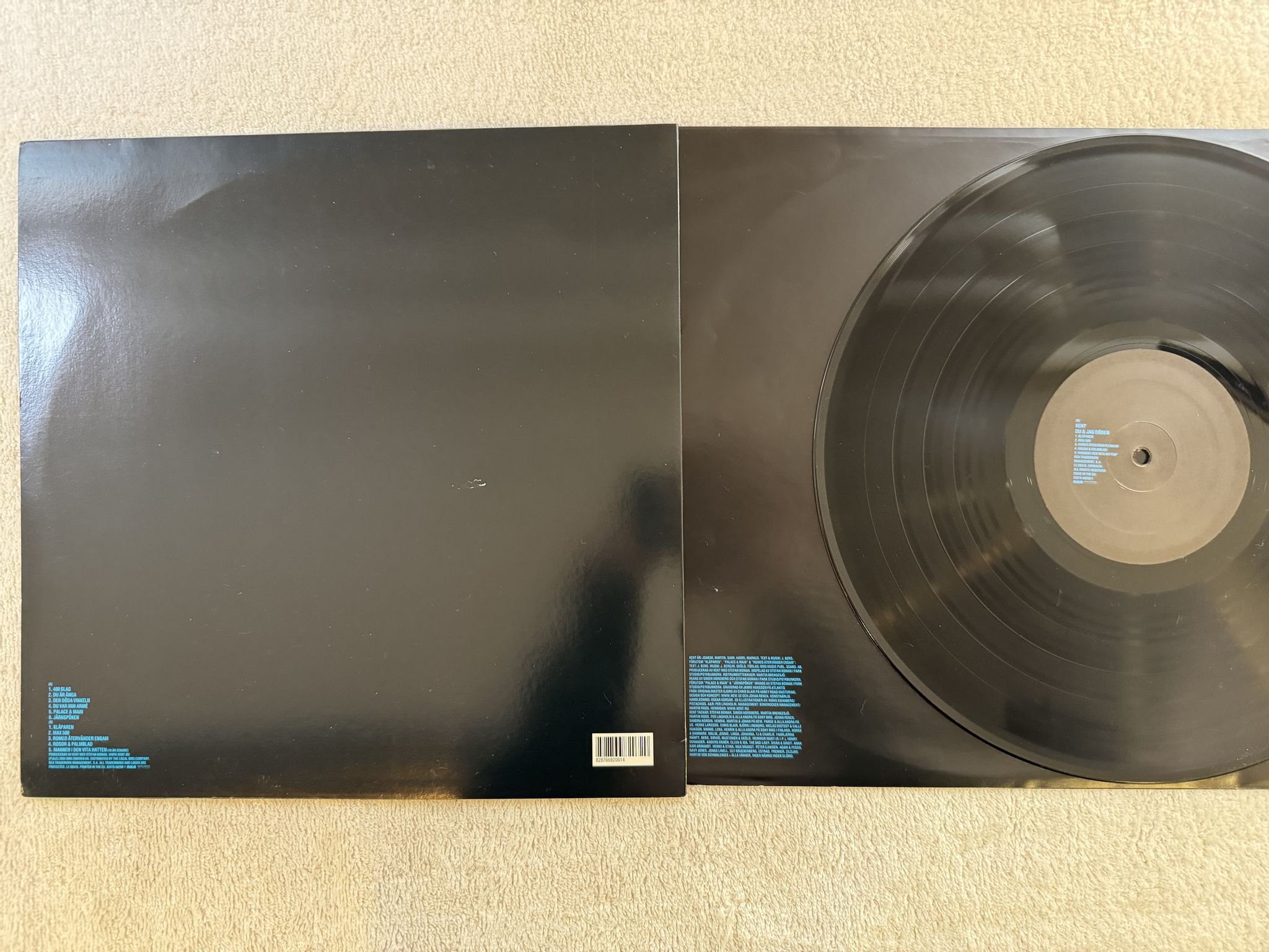 Omslagsbild för skivan KENT Du & Jag Döden LP 2005 Swe RCA 82876 68206 1 *** RARE ***