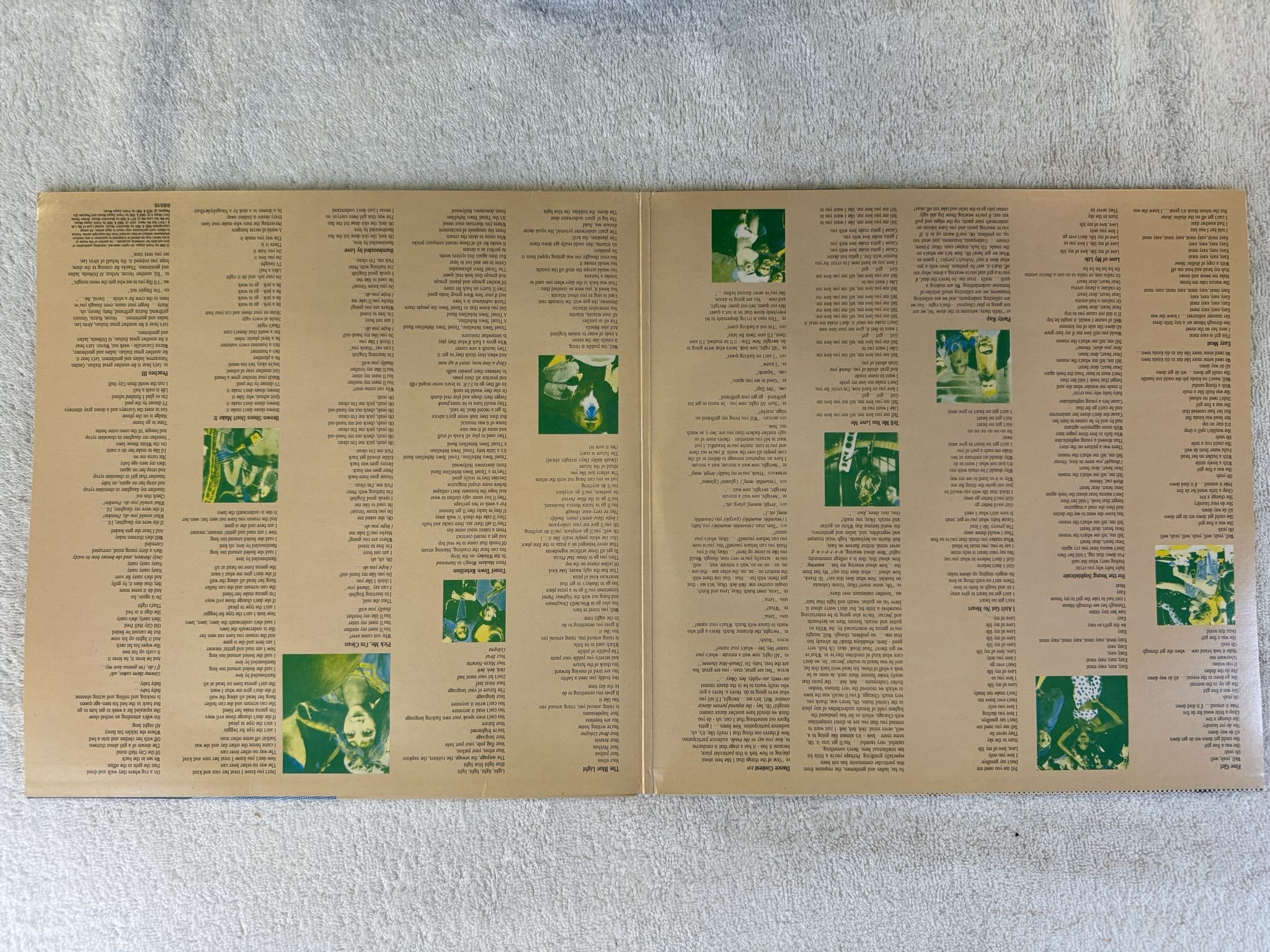 Omslagsbild för skivan FRANK ZAPPA tinsel town rebellion 2xLP -81 Hol CBS 88516