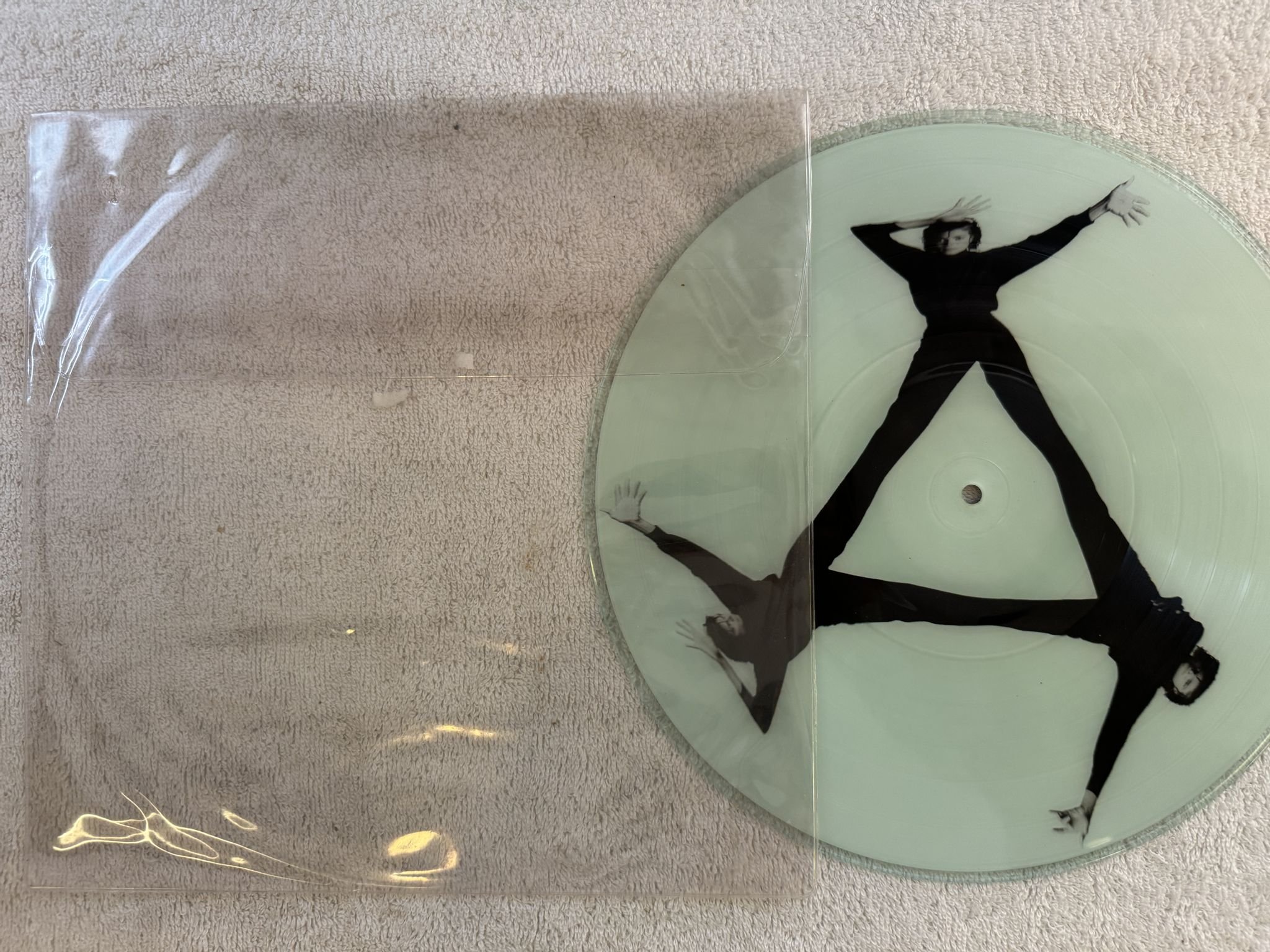 Omslagsbild för skivan MICHAEL JACKSON bad LP picture disc -87 US EPIC 9E9-44043