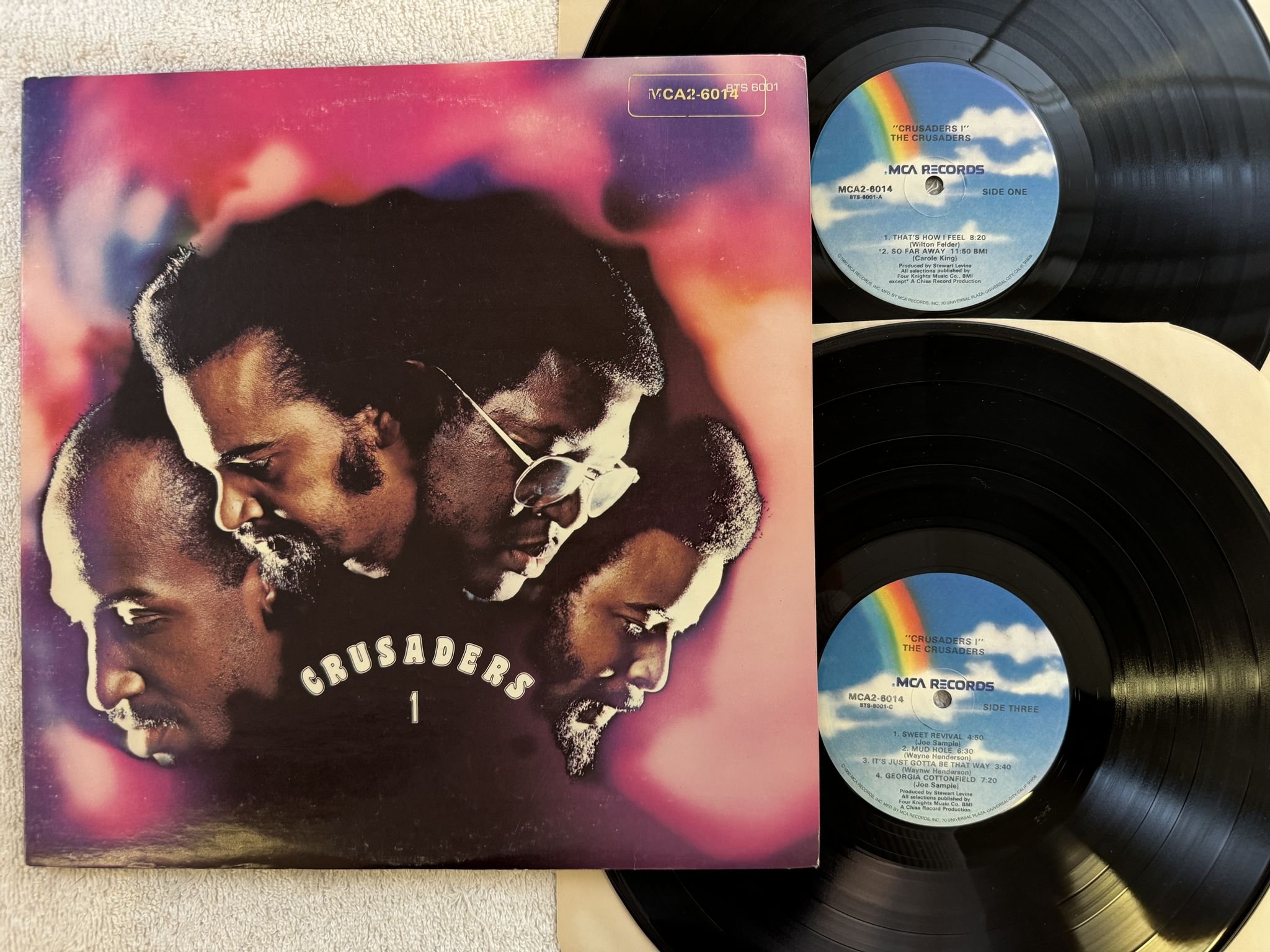 Omslagsbild för skivan THE CRUSADERS crusaders I 2xLP re US MCA2-6014
