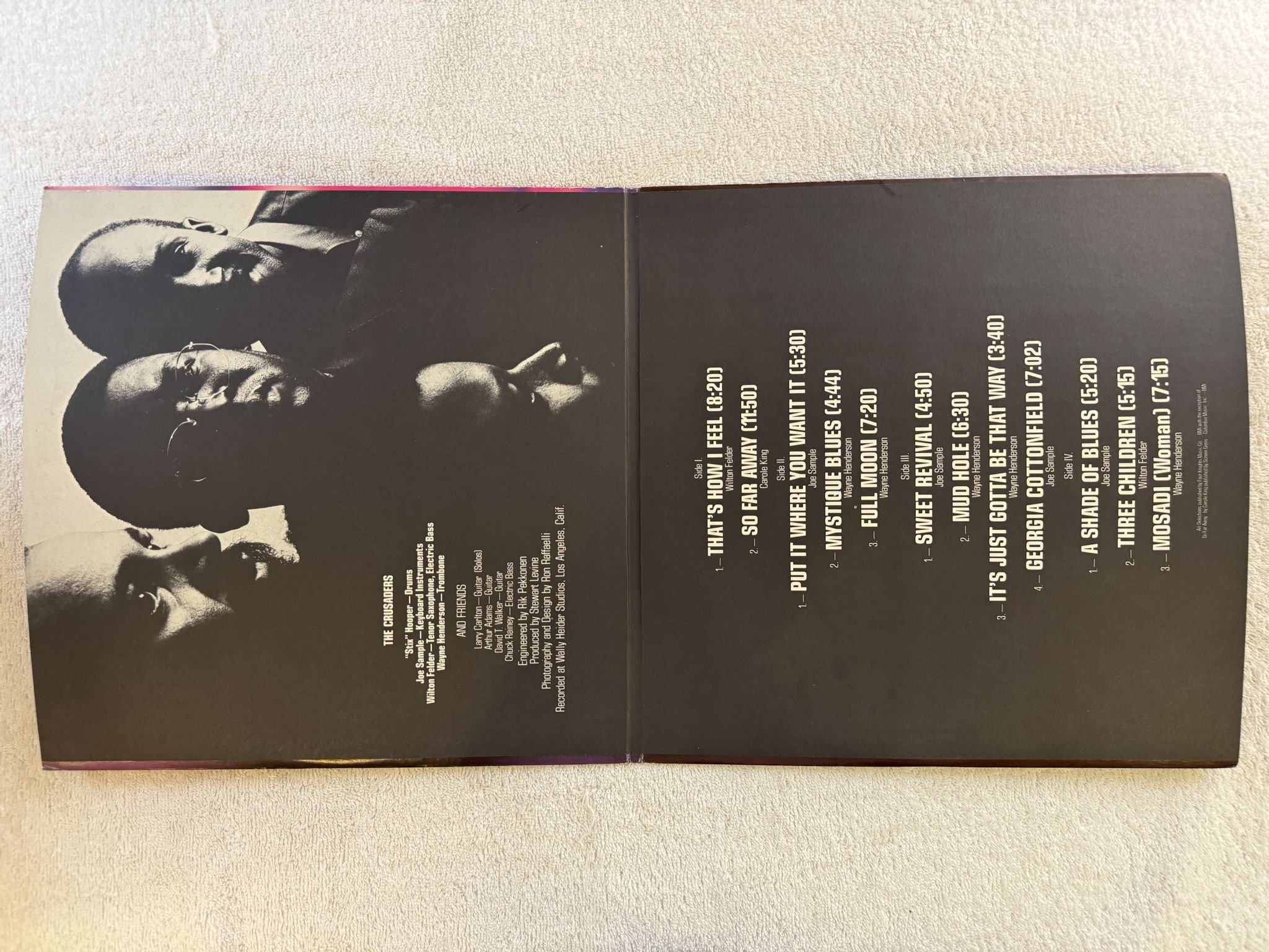 Omslagsbild för skivan THE CRUSADERS crusaders I 2xLP re US MCA2-6014