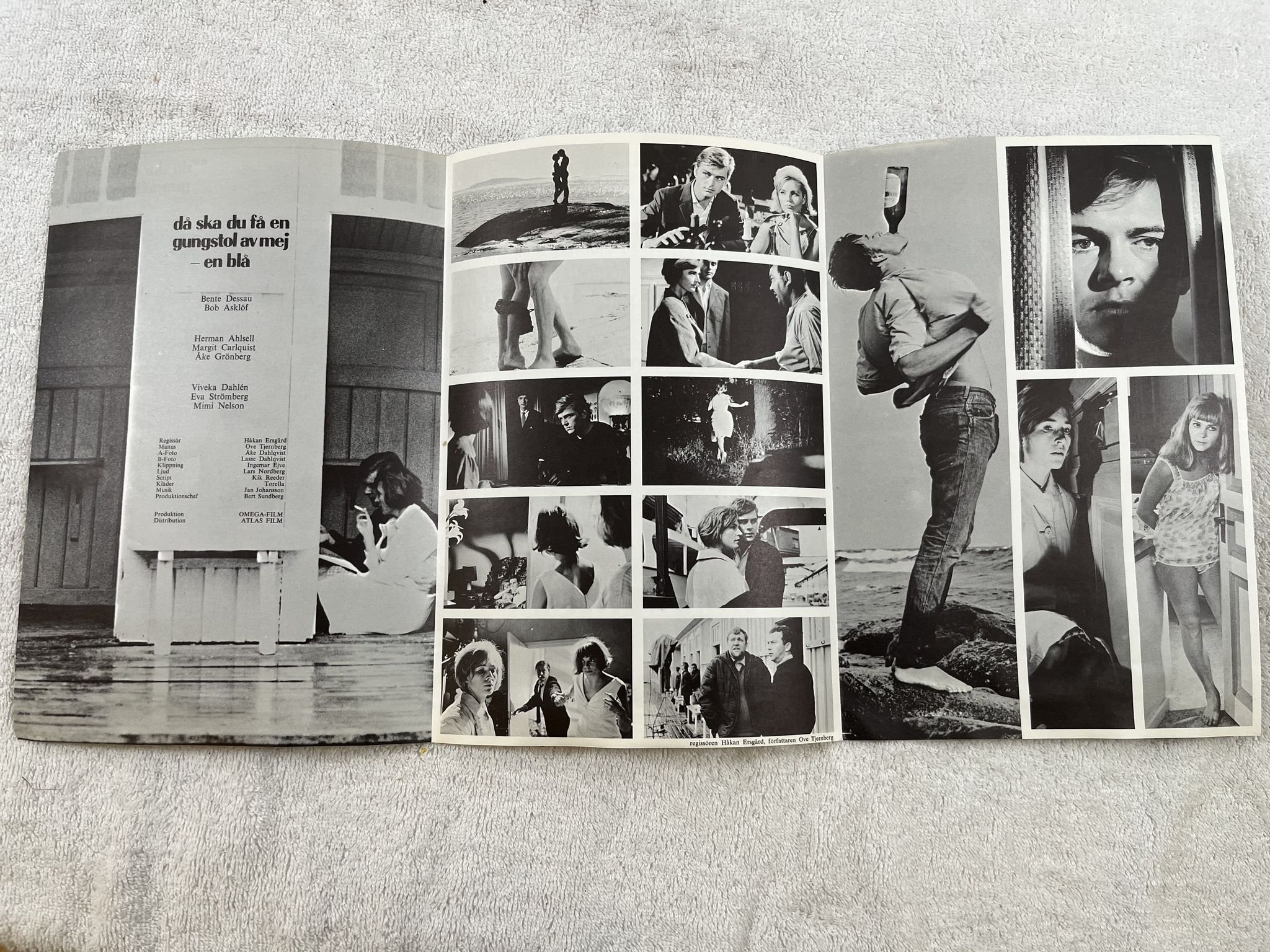 Omslagsbild för skivan Reklamfolder för filmen "då ska du få..." **The Bob Asklöf collection **