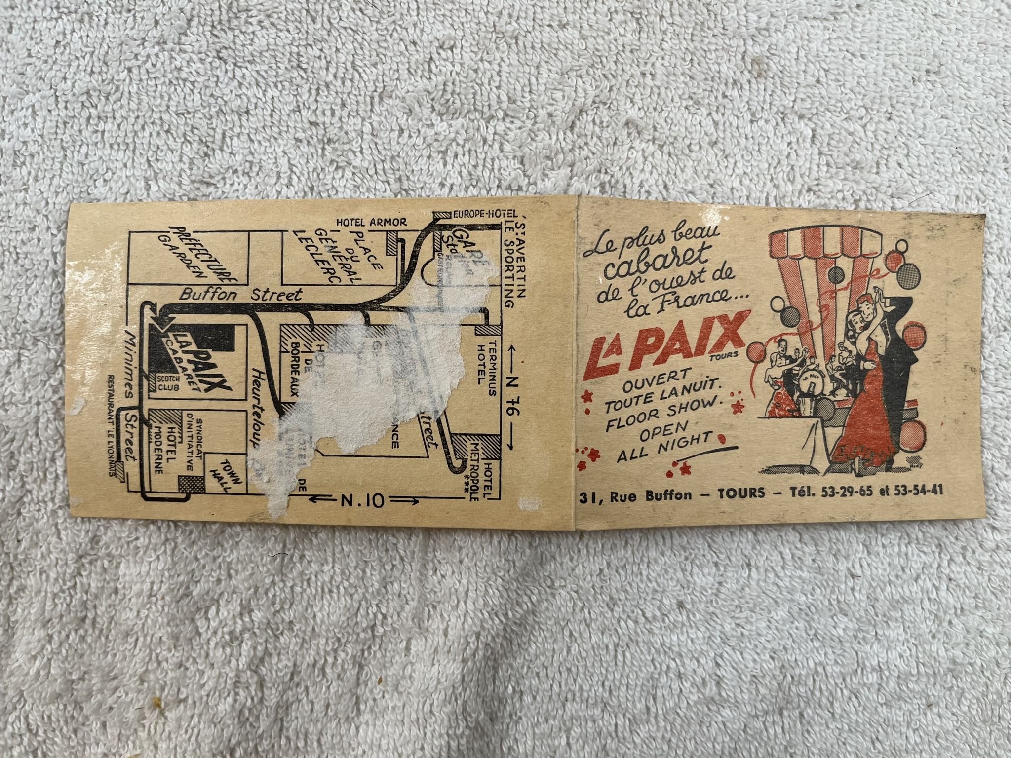 Omslagsbild för skivan Litet program från Frankrike (60-tal) **The Bob Asklöf collection **