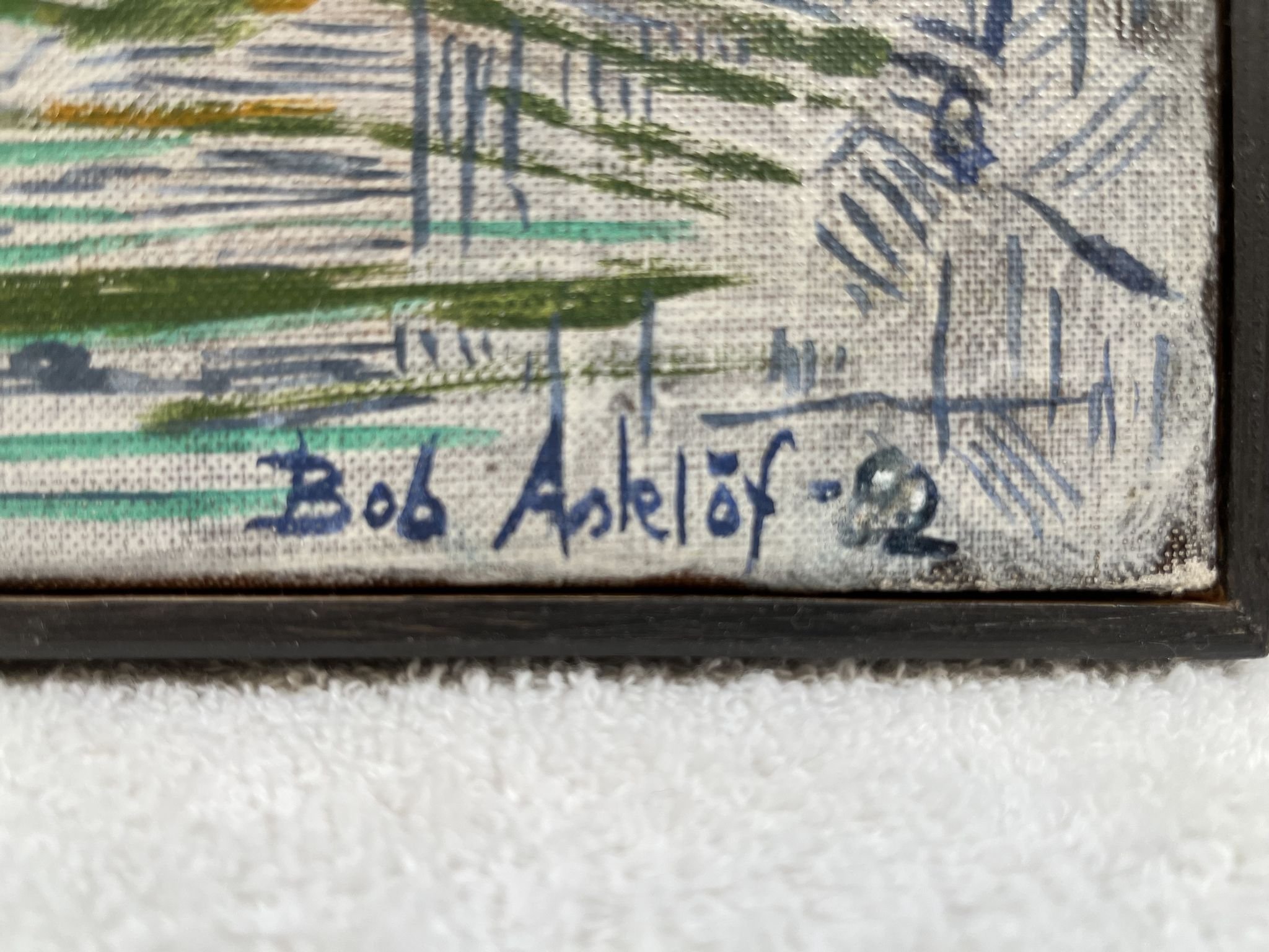 Omslagsbild för skivan Målning 74,5cm / 55,5 cm ** The Bob Asklöf collection **