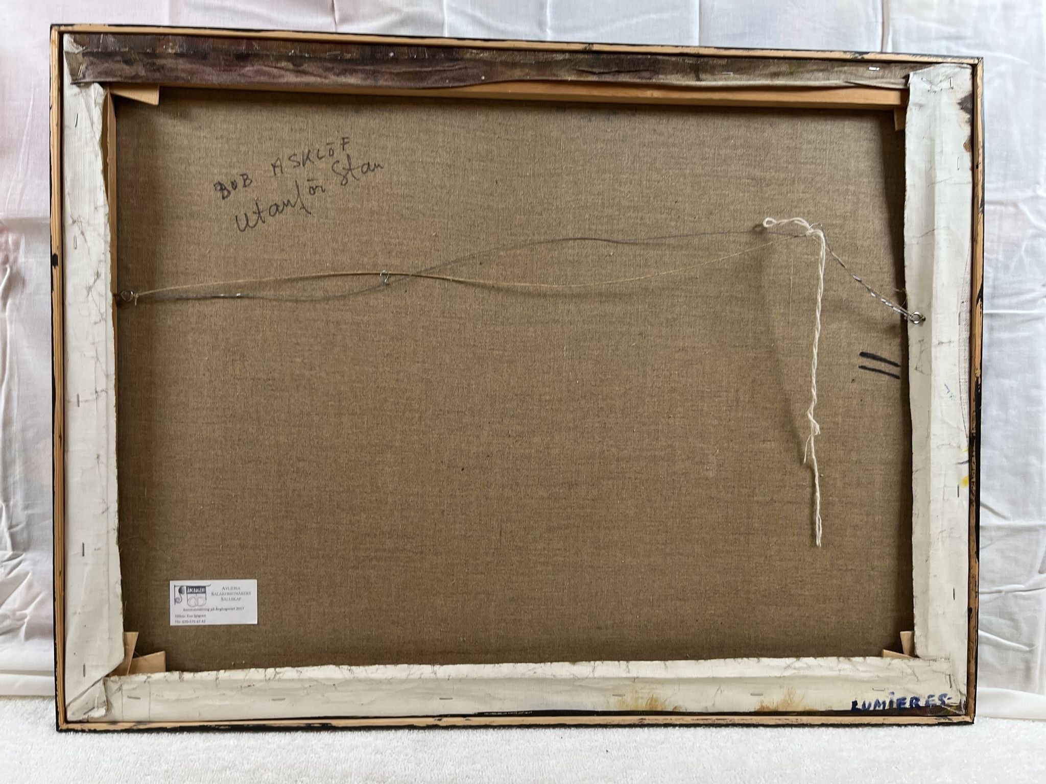 Omslagsbild för skivan Målning 74,5cm / 55,5 cm ** The Bob Asklöf collection **