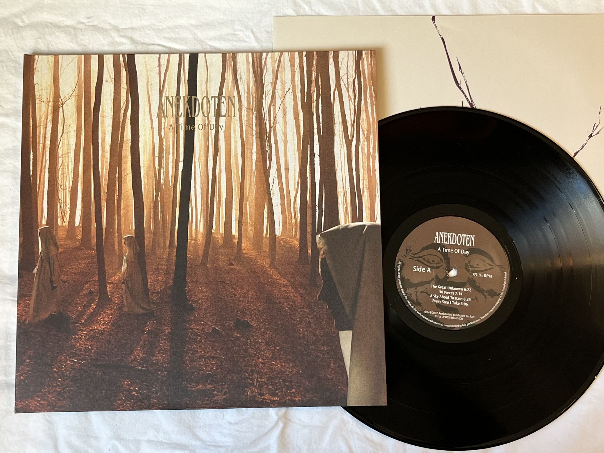 Omslagsbild för skivan ANEKDOTEN a time of day LP 2007 Swe VIRTALEVY VIRTA LP 005